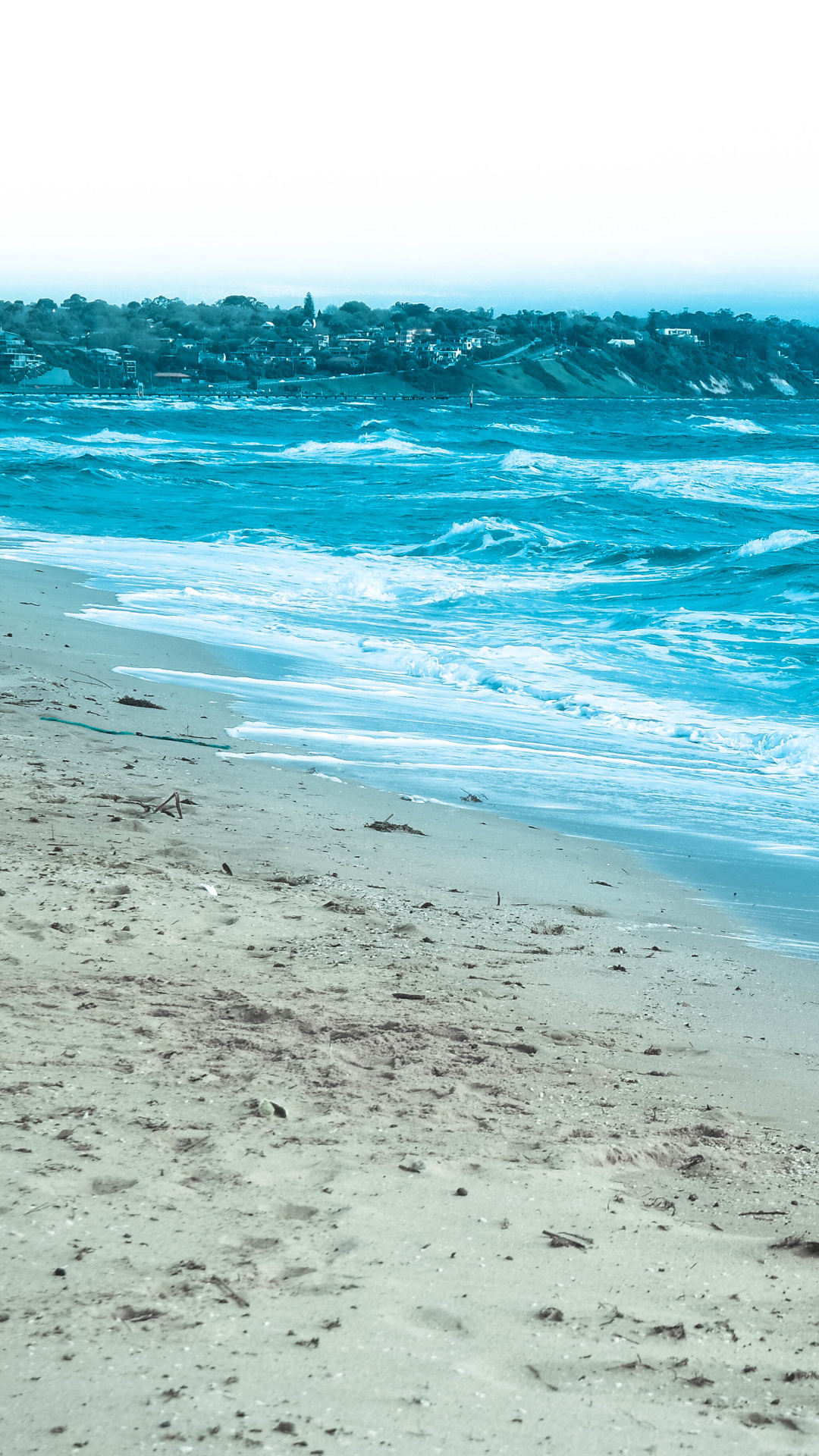 Download mobile wallpaper Beach, Horizon, Ocean, Earth, Wave for free.