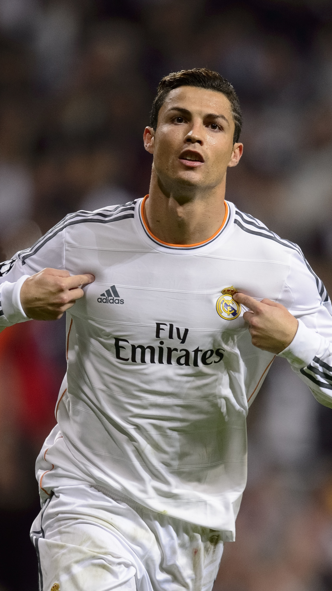 Download mobile wallpaper Sports, Cristiano Ronaldo, Soccer, Real Madrid C F, Portuguese for free.