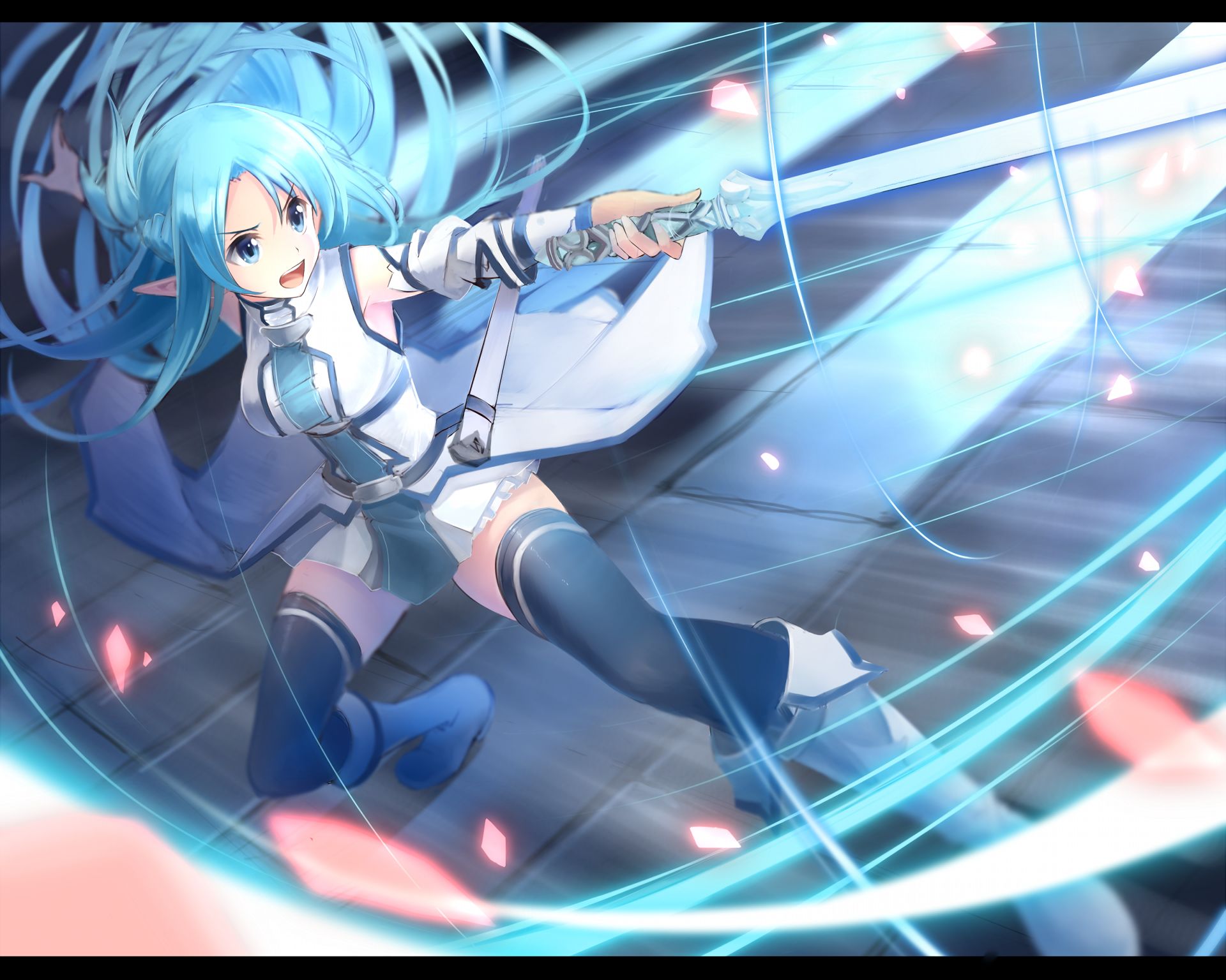 Descarga gratis la imagen Sword Art Online, Animado, Asuna Yuuki, Espada Arte En Línea Ii en el escritorio de tu PC