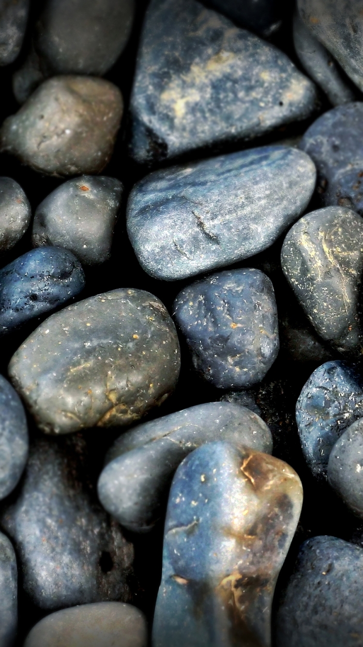Download mobile wallpaper Earth, Grey, Stone, Pebbles for free.