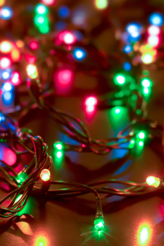 Download mobile wallpaper Light, Christmas, Holiday, Decoration, Christmas Lights for free.