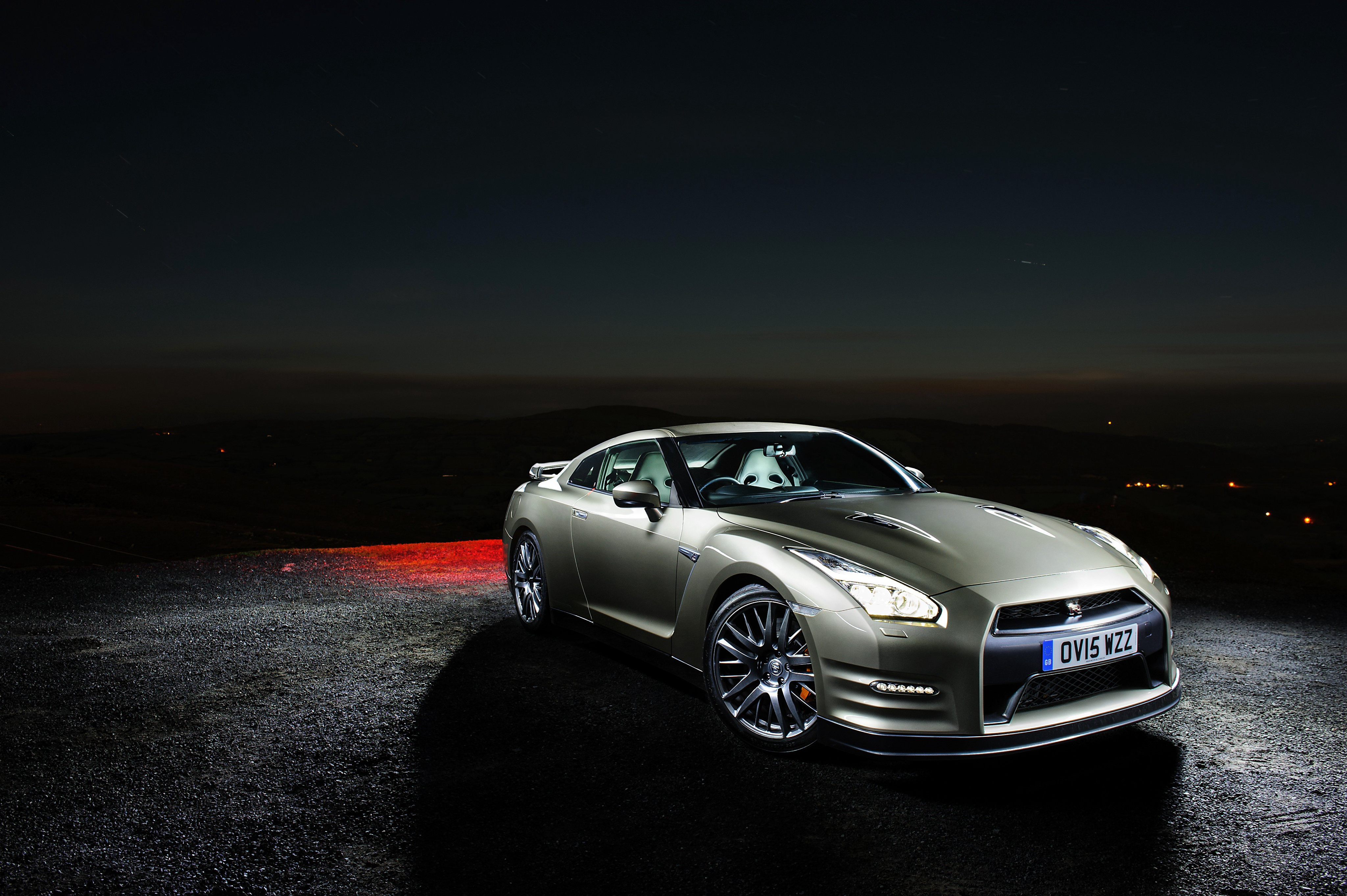 gt r, nissan, night, cars, side view