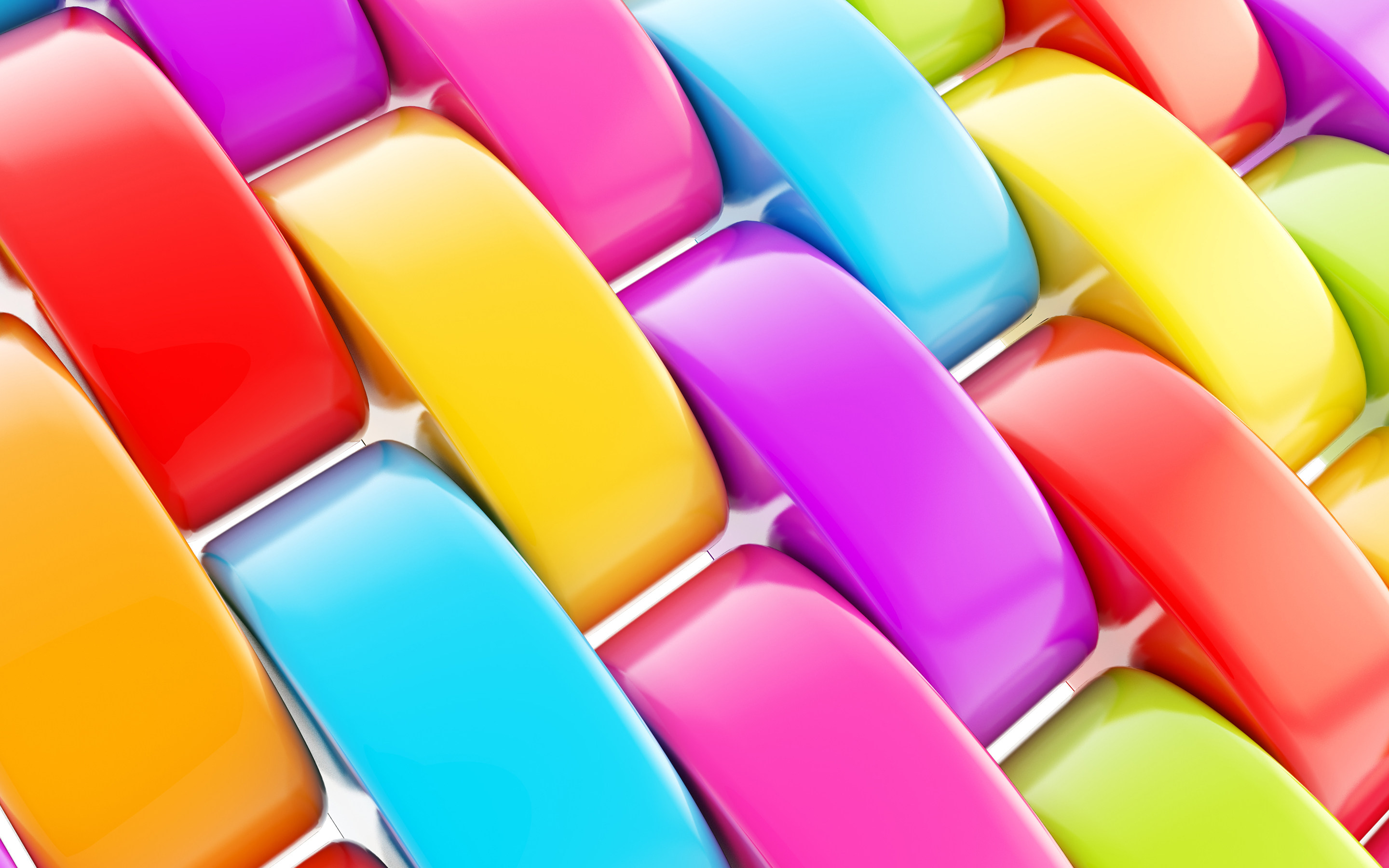 Free download wallpaper Rainbow, 3D, Colors, Colorful, Artistic, Cgi on your PC desktop