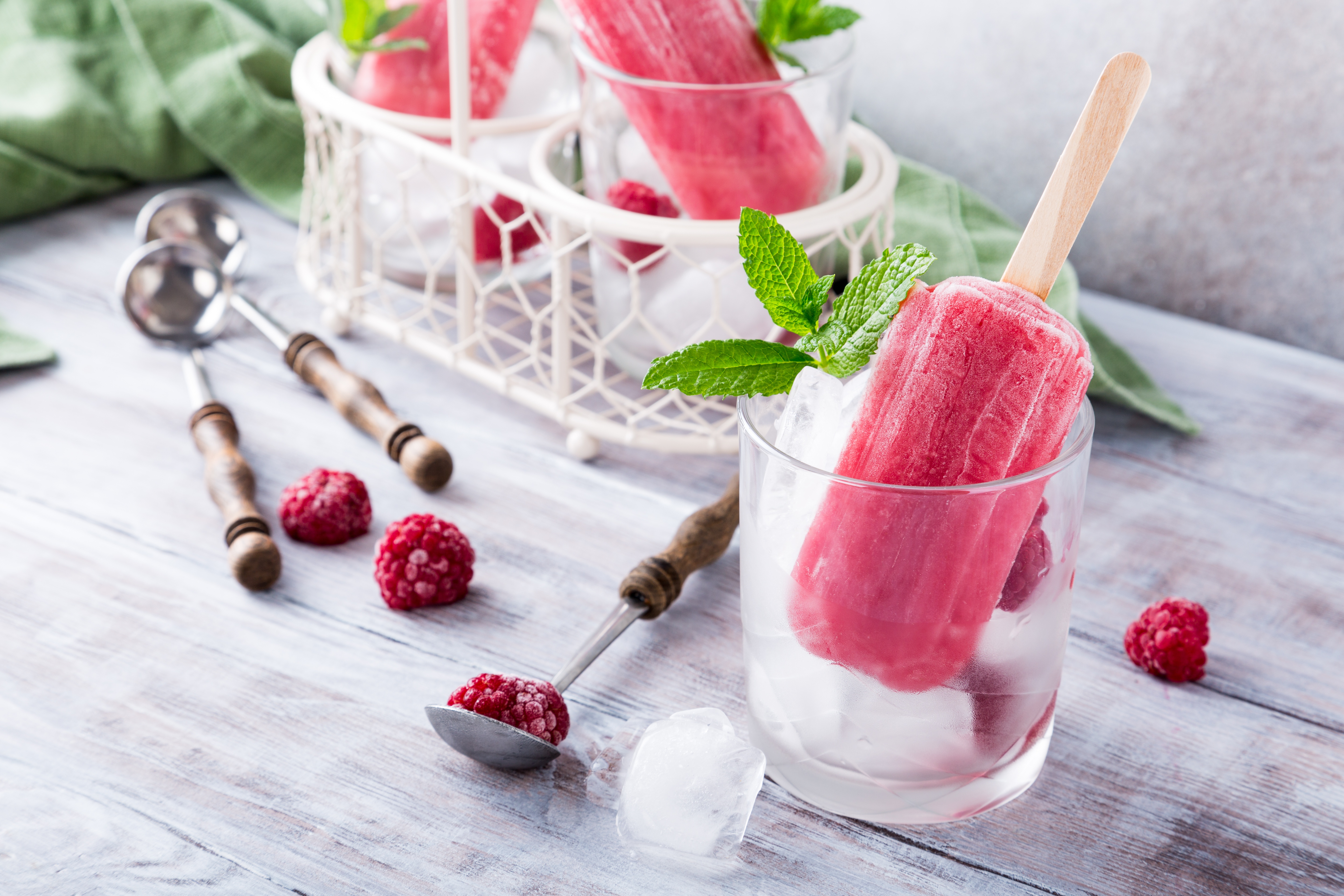 Download mobile wallpaper Food, Ice Cream, Still Life, Glass, Popsicle for free.