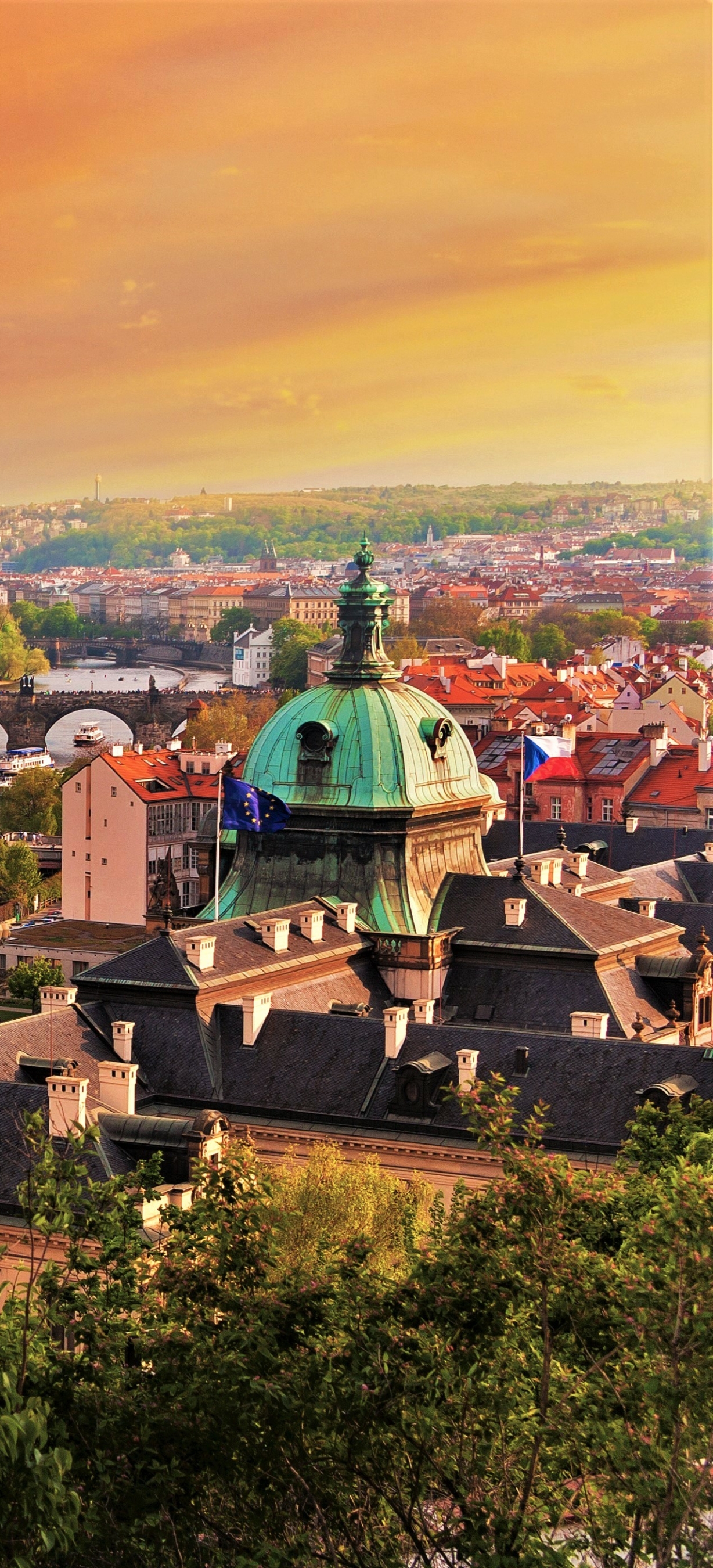 無料モバイル壁紙都市, プラハ, チェコ共和国, マンメイド, 街並みをダウンロードします。