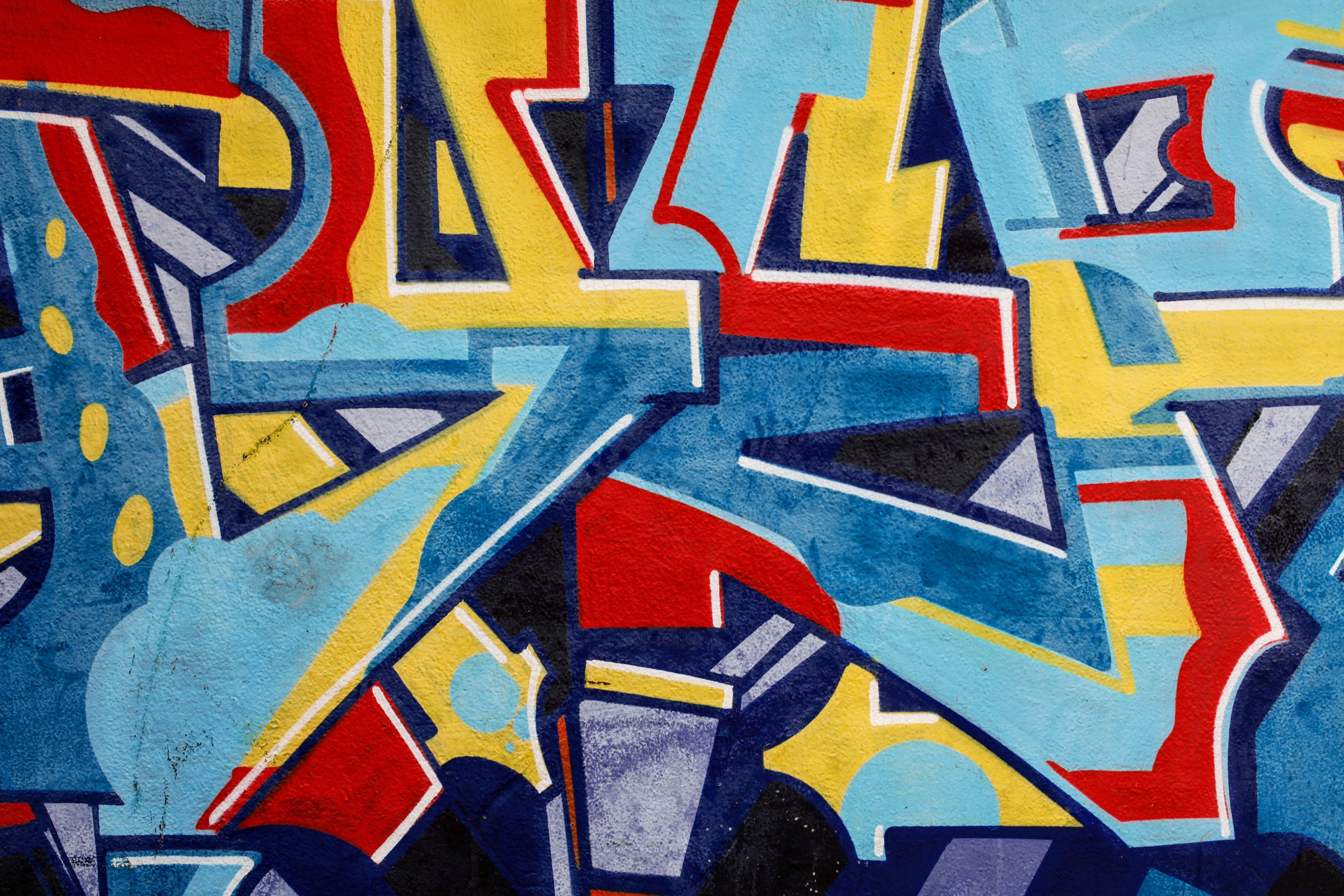 graffiti, symbols, characters, miscellanea, miscellaneous, paint, wall, letters