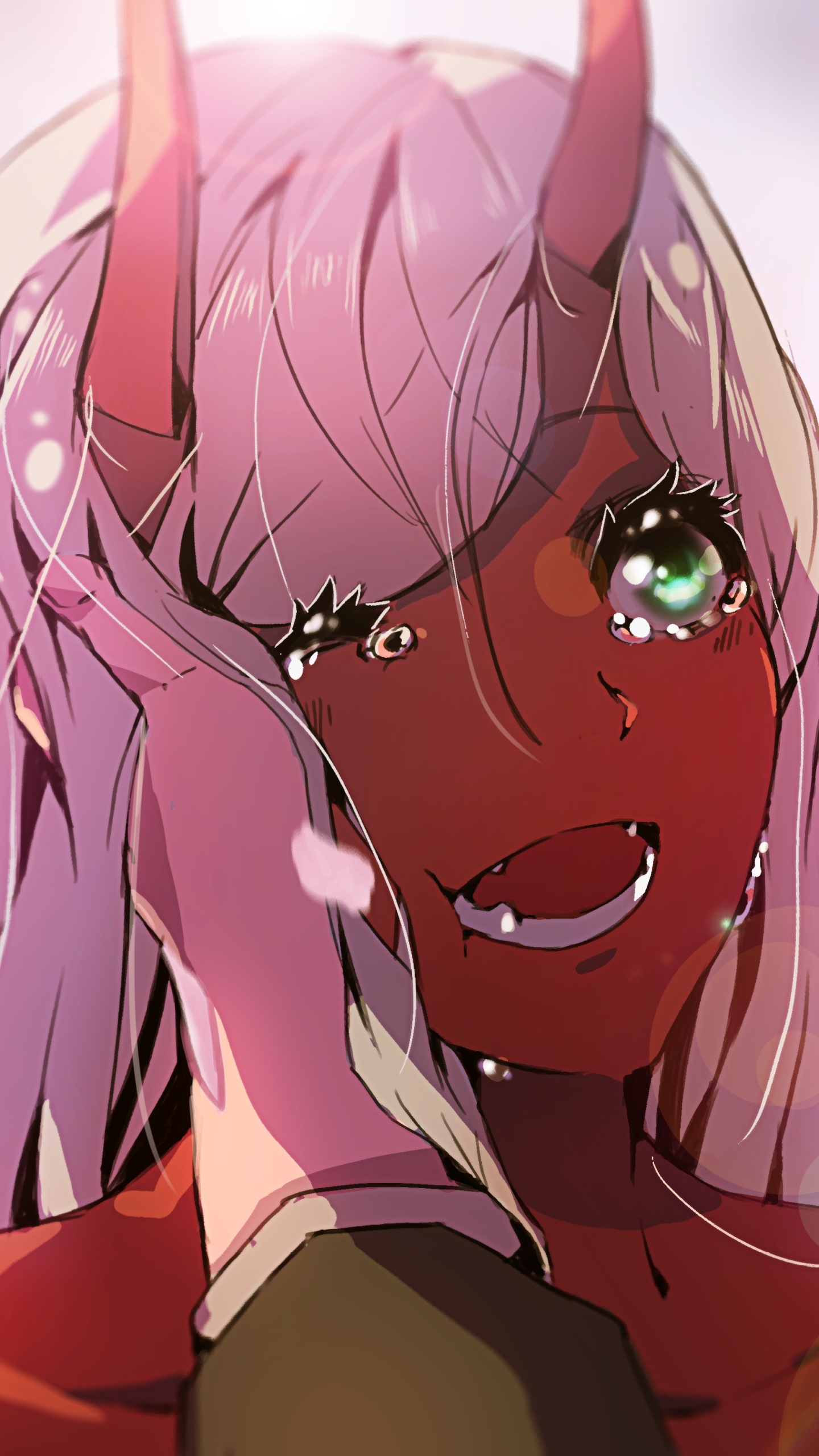 Handy-Wallpaper Animes, Darling In The Franxx, Zero Two (Liebling Im Franxx) kostenlos herunterladen.