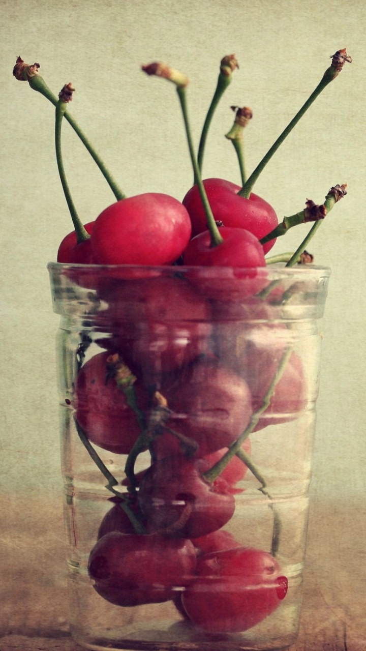 Download mobile wallpaper Fruits, Food, Cherry for free.