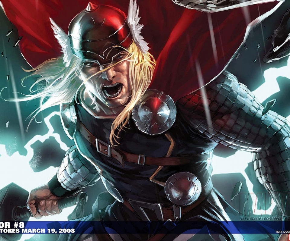 Download mobile wallpaper Comics, Thor for free.