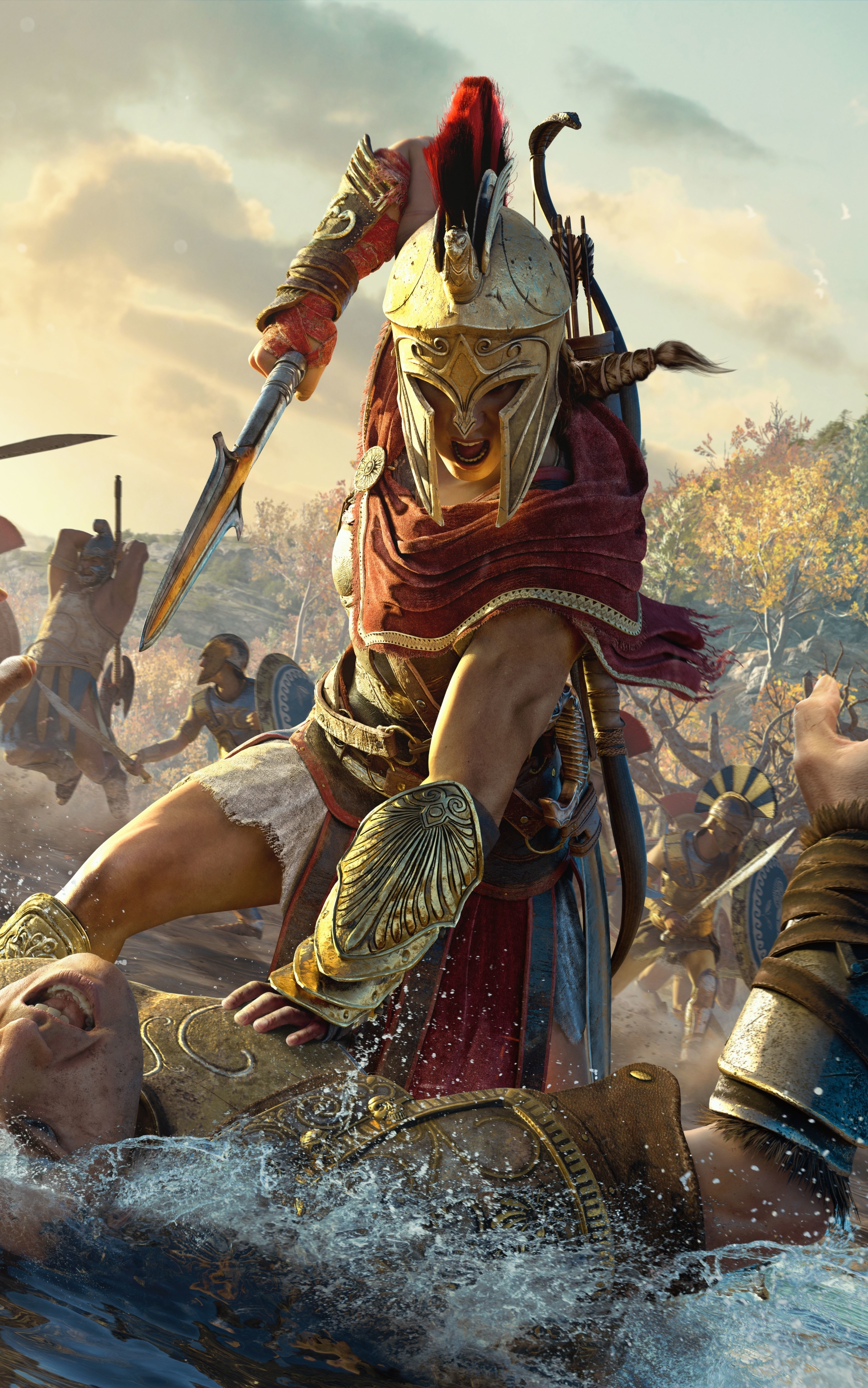 Handy-Wallpaper Computerspiele, Assassin's Creed, Assassin's Creed: Odyssey kostenlos herunterladen.