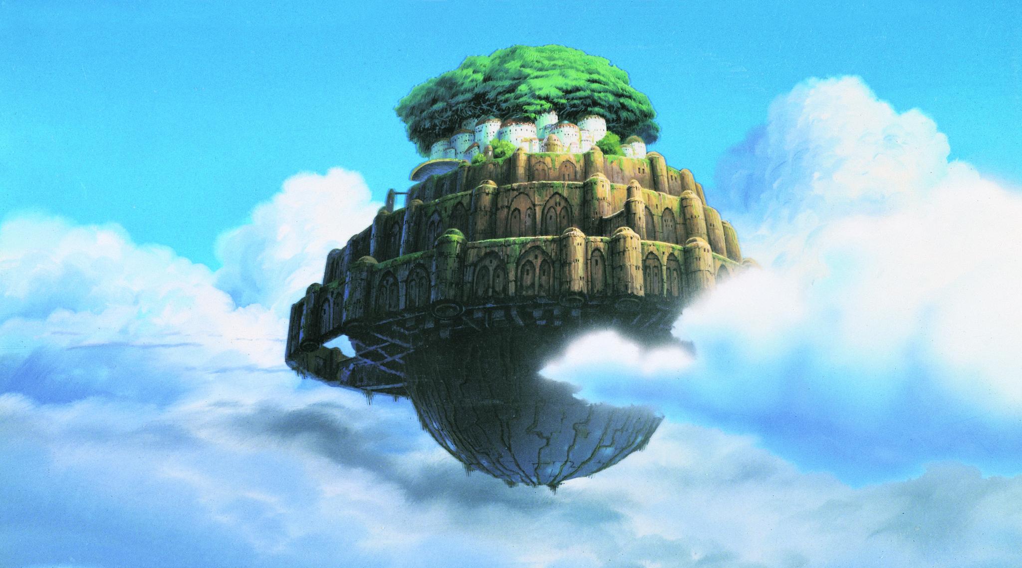 laputa: castle in the sky, anime
