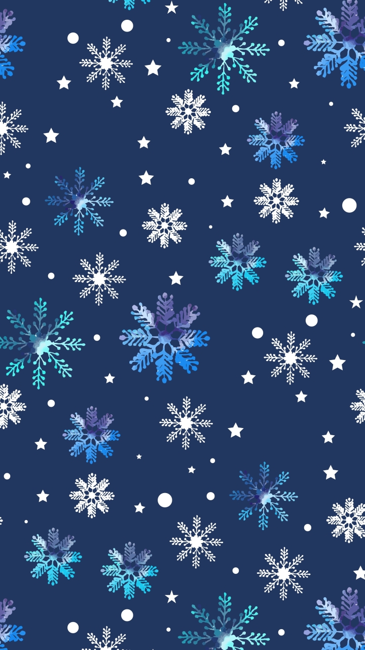 Download mobile wallpaper Winter, Pattern, Artistic, Snowflake for free.