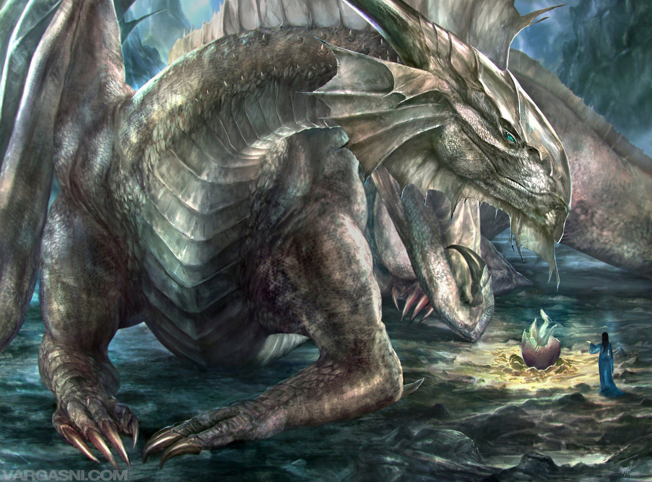 Download mobile wallpaper Fantasy, Dragon for free.