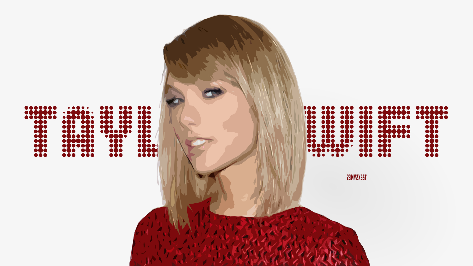 Download mobile wallpaper Music, Vector, Musician, Portrait, Taylor Swift for free.
