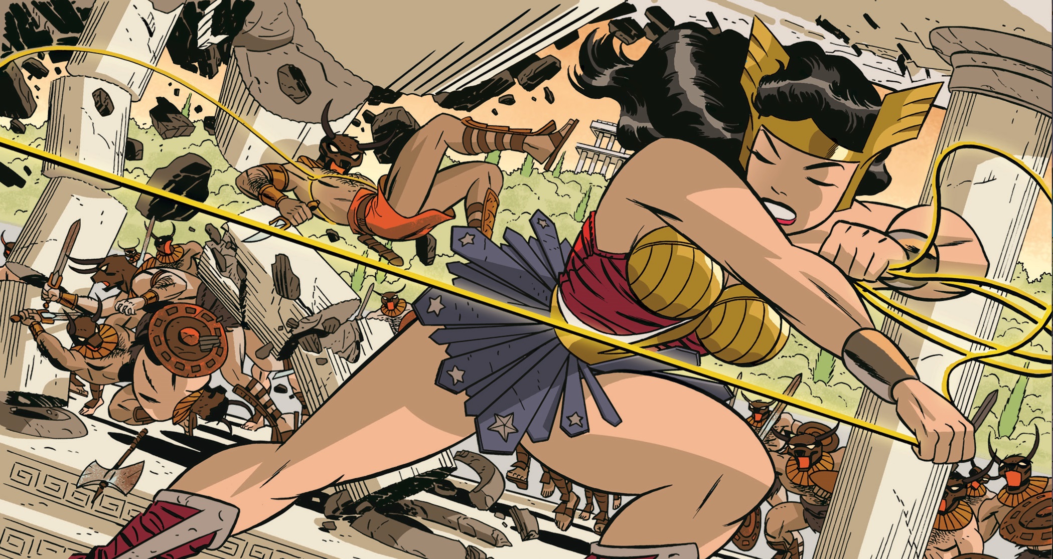 Laden Sie das Comics, Dc Comics, Diana Prinz, Wonderwoman, Lasso Der Wahrheit-Bild kostenlos auf Ihren PC-Desktop herunter