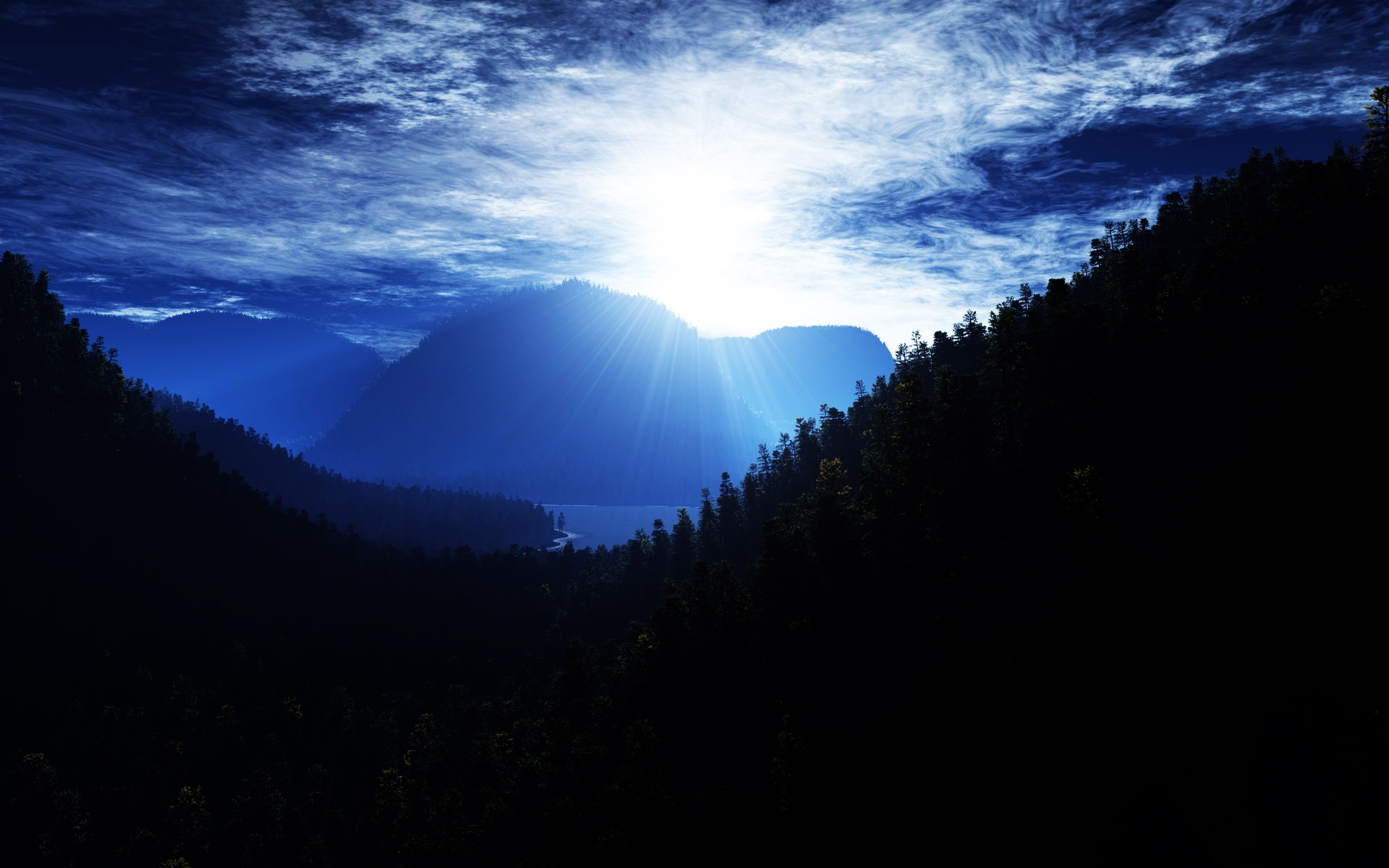 Handy-Wallpaper Landschaft, Künstlerisch kostenlos herunterladen.