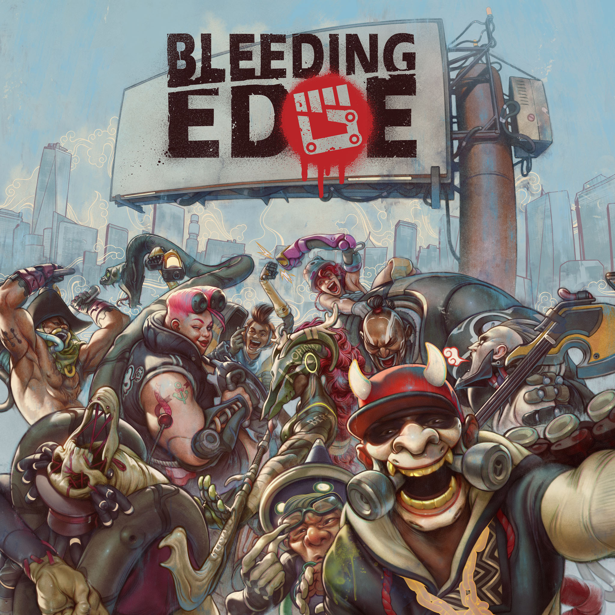 video game, bleeding edge