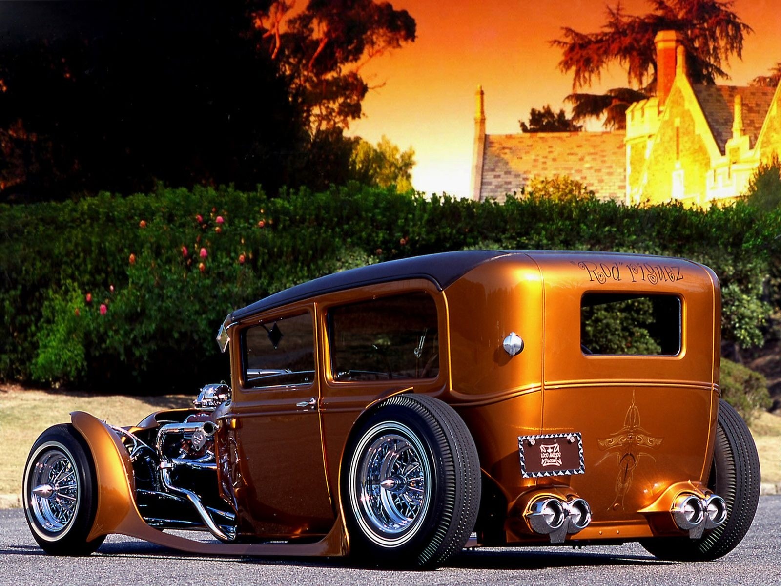 Download mobile wallpaper Hot Rod, Vehicles for free.