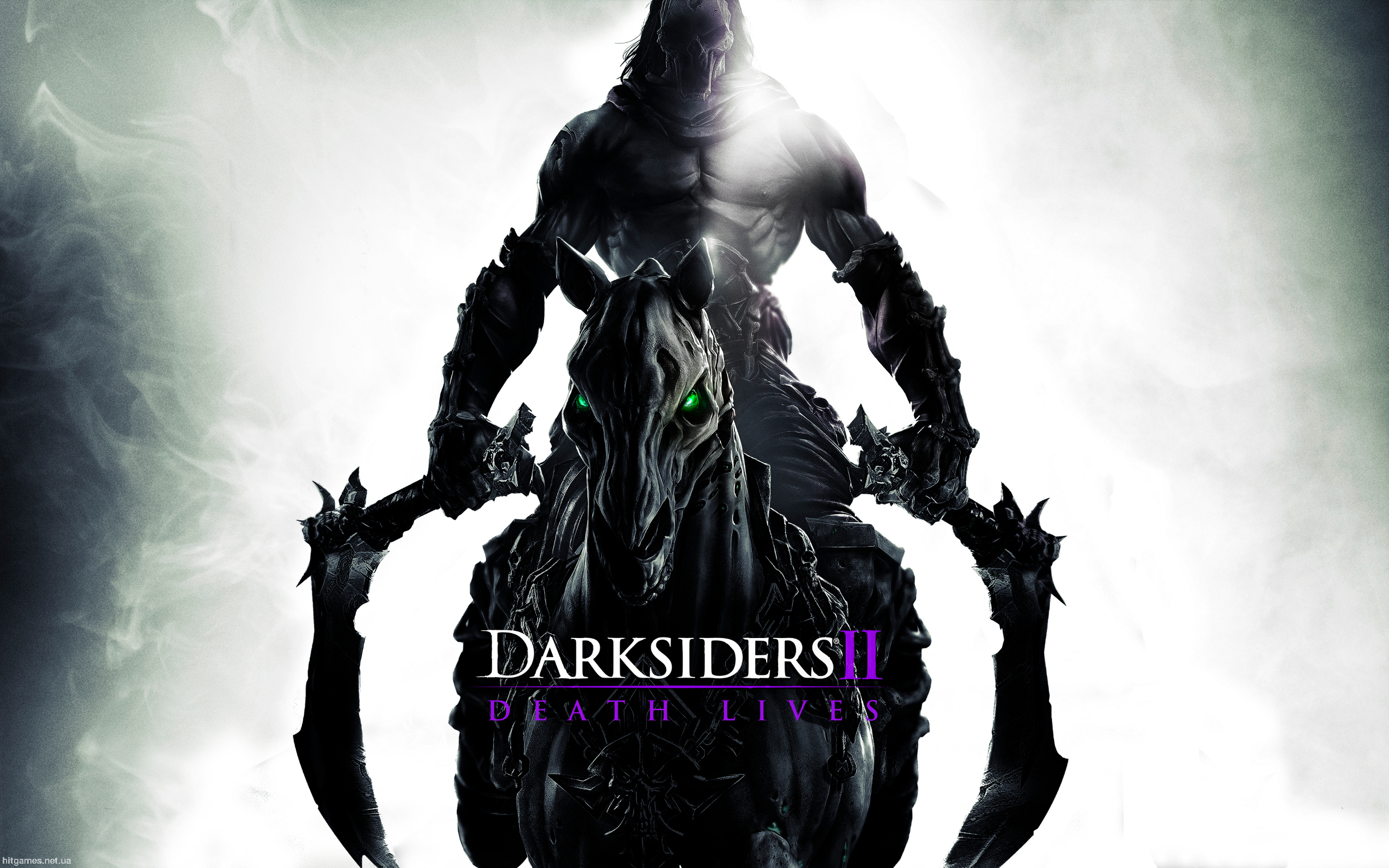 247343 Hintergrundbild herunterladen computerspiele, darksiders ii, darksider, tod (darksider), darksiders - Bildschirmschoner und Bilder kostenlos