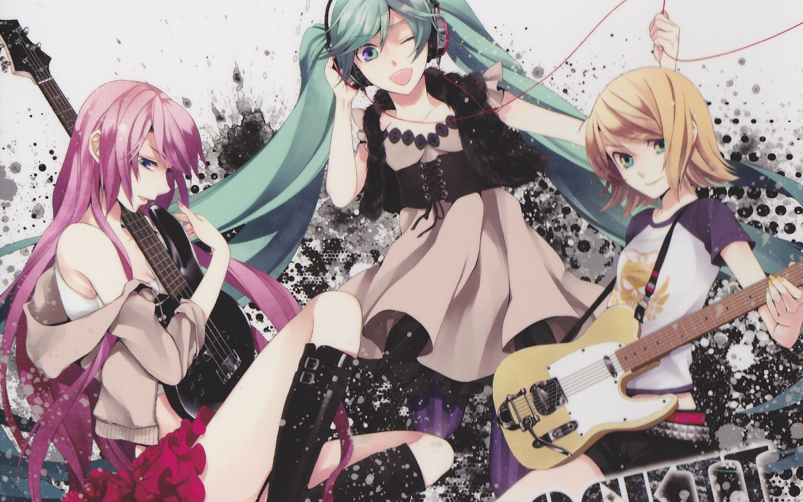 Descarga gratuita de fondo de pantalla para móvil de Vocaloid, Luka Megurine, Animado, Hatsune Miku, Rin Kagamine.