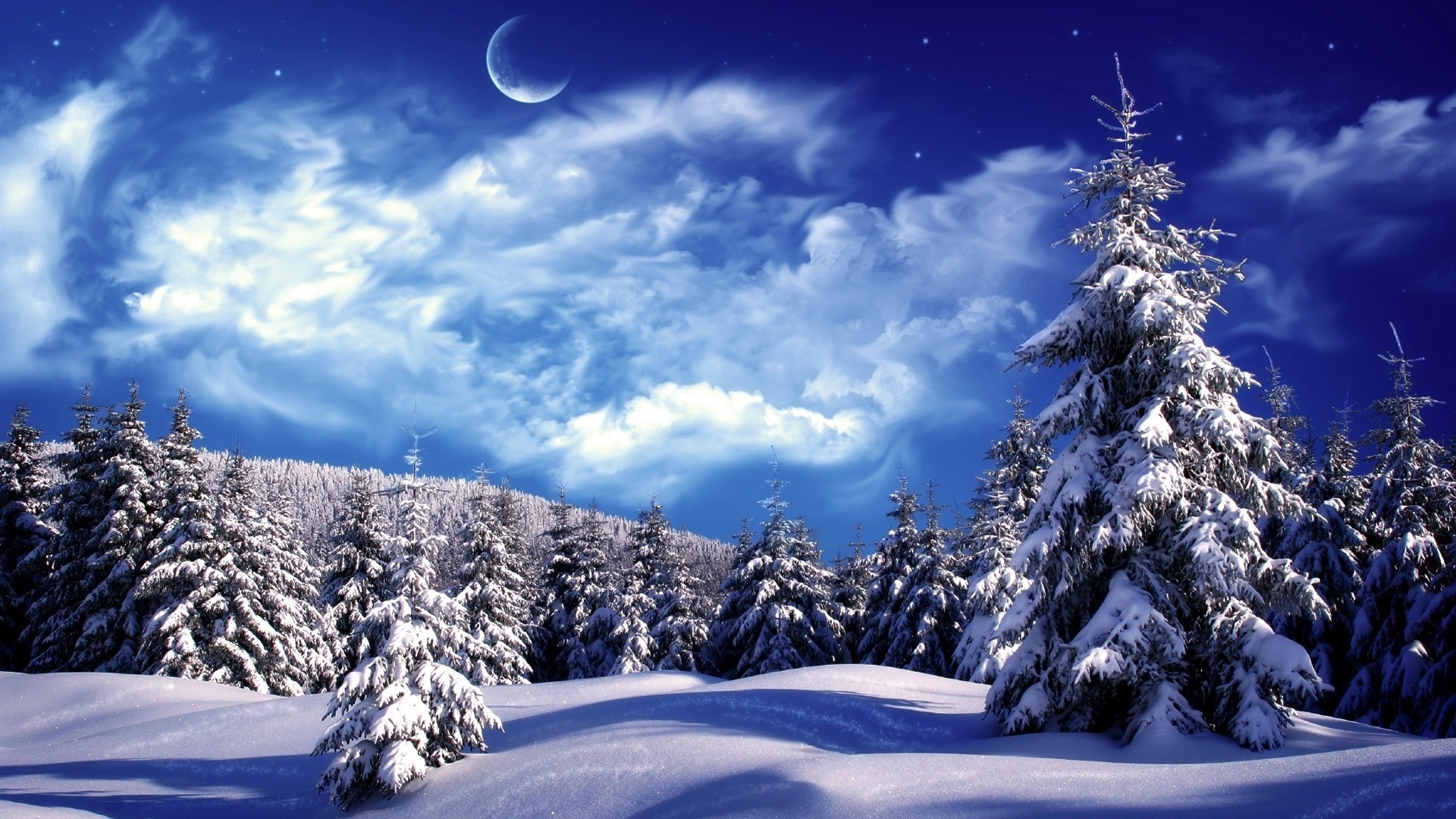 PCデスクトップに冬, 風景画像を無料でダウンロード