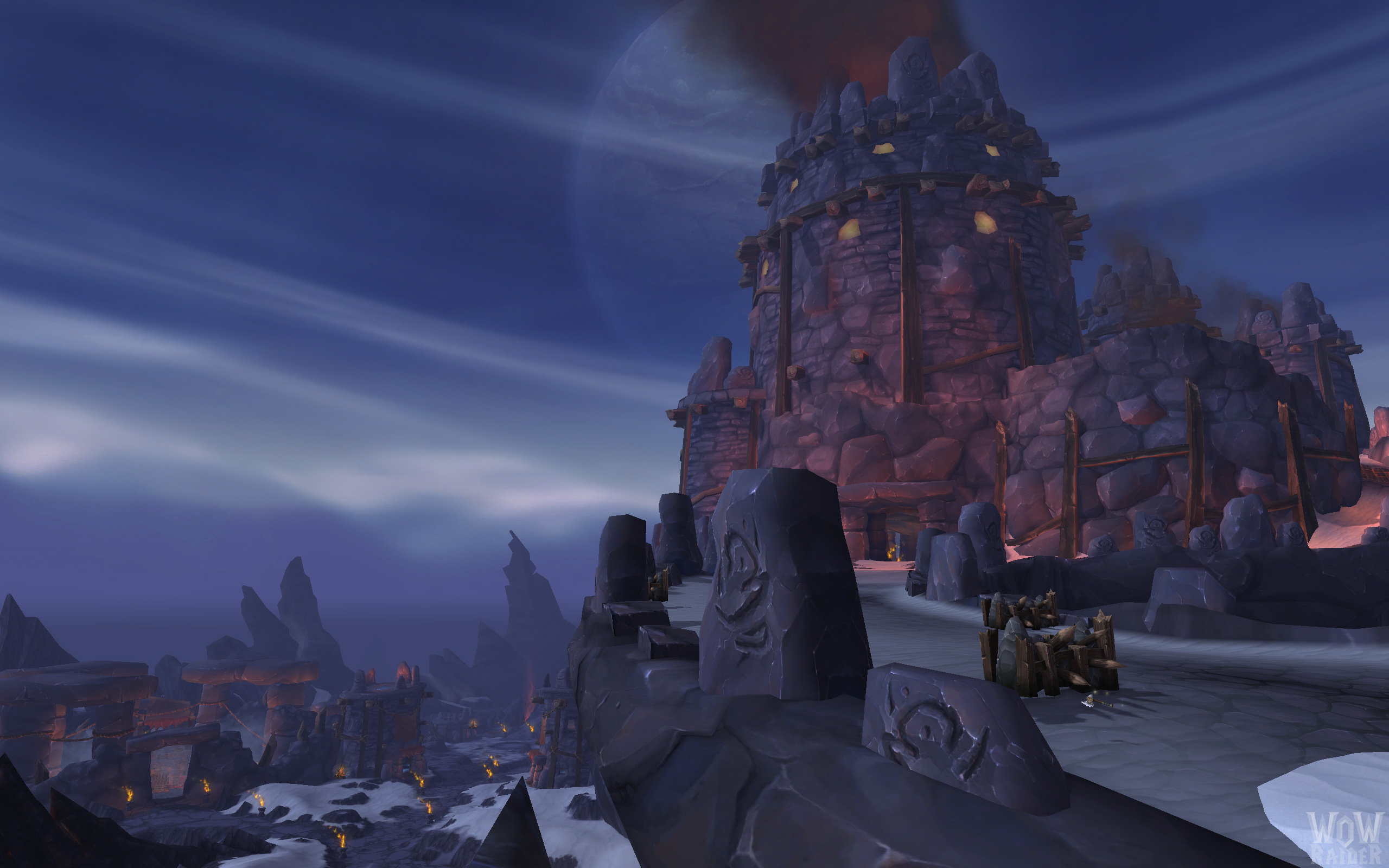 無料モバイル壁紙World Of Warcraft: Draenor の武将, ワールド オブ ウォークラフト, テレビゲームをダウンロードします。