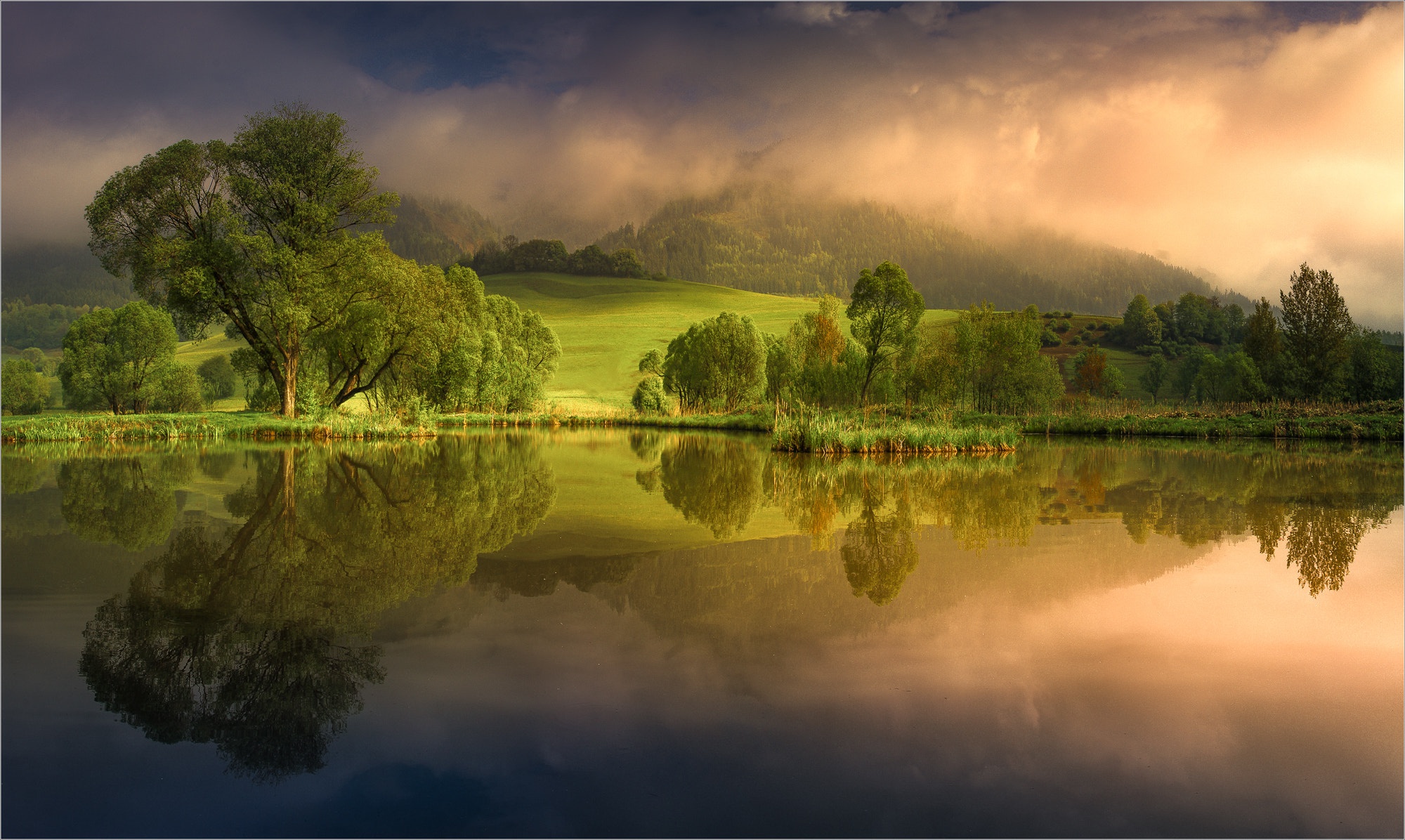 Laden Sie das Seen, See, Dämmerung, Himmel, Erde/natur, Spiegelung-Bild kostenlos auf Ihren PC-Desktop herunter