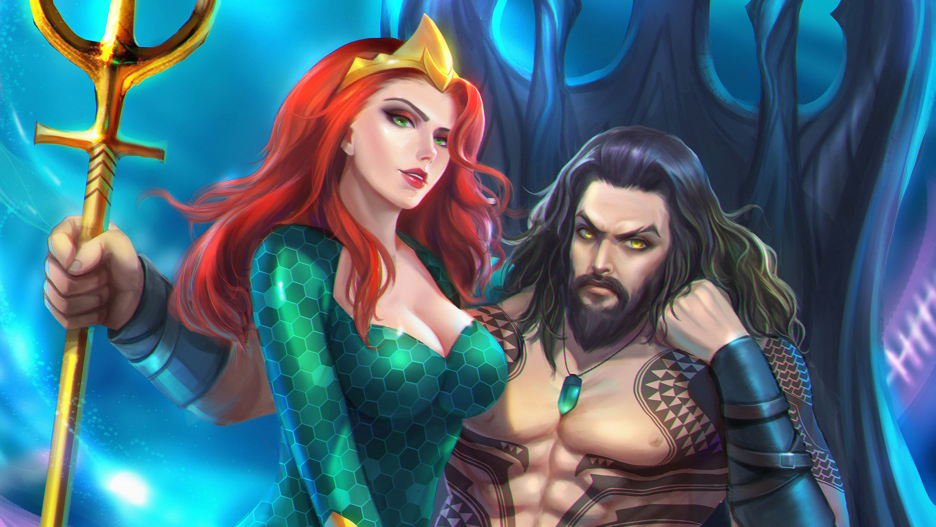 Download mobile wallpaper Comics, Dc Comics, Aquaman, Mera (Dc Comics) for free.