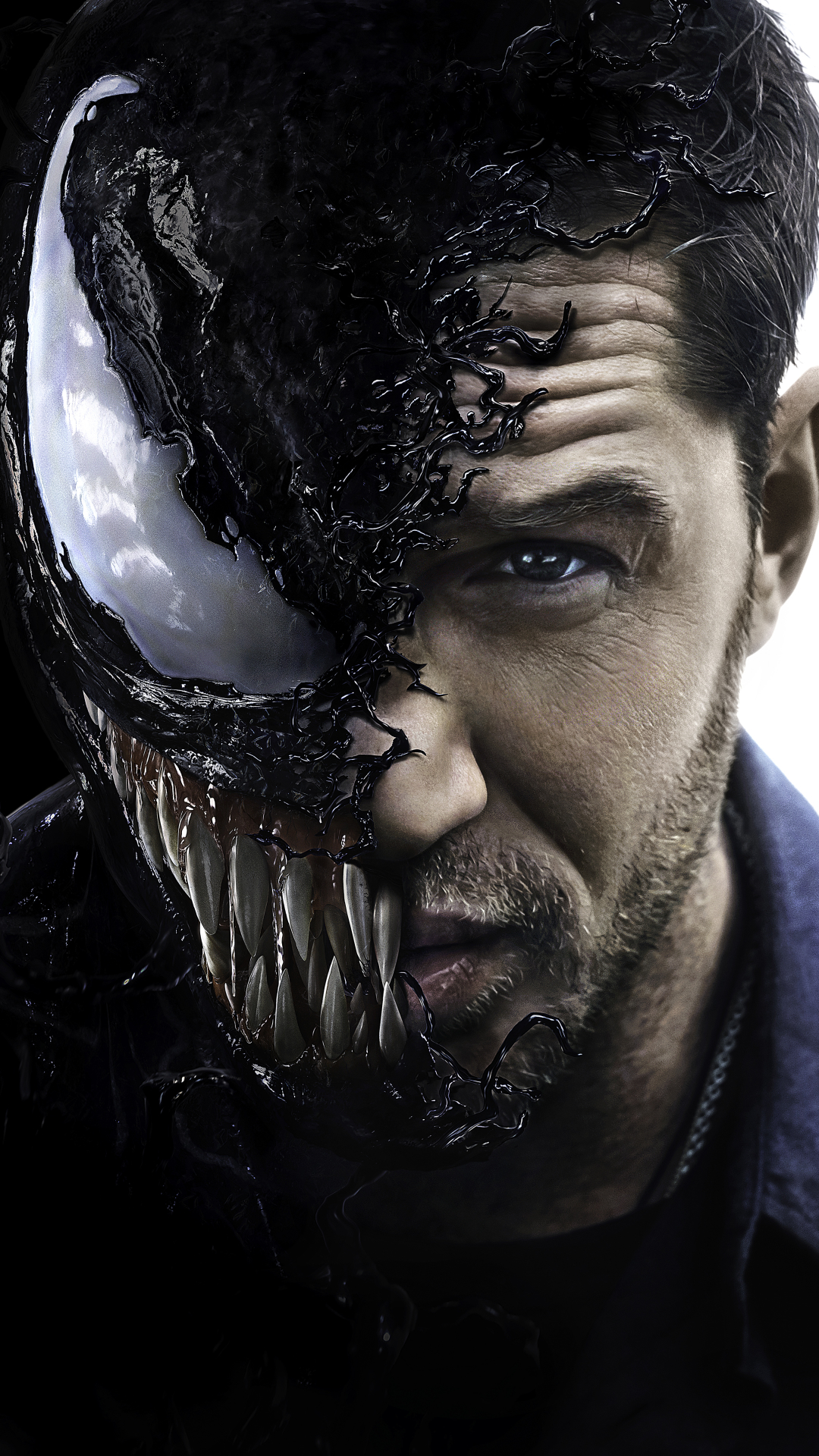 Download mobile wallpaper Tom Hardy, Venom, Movie for free.