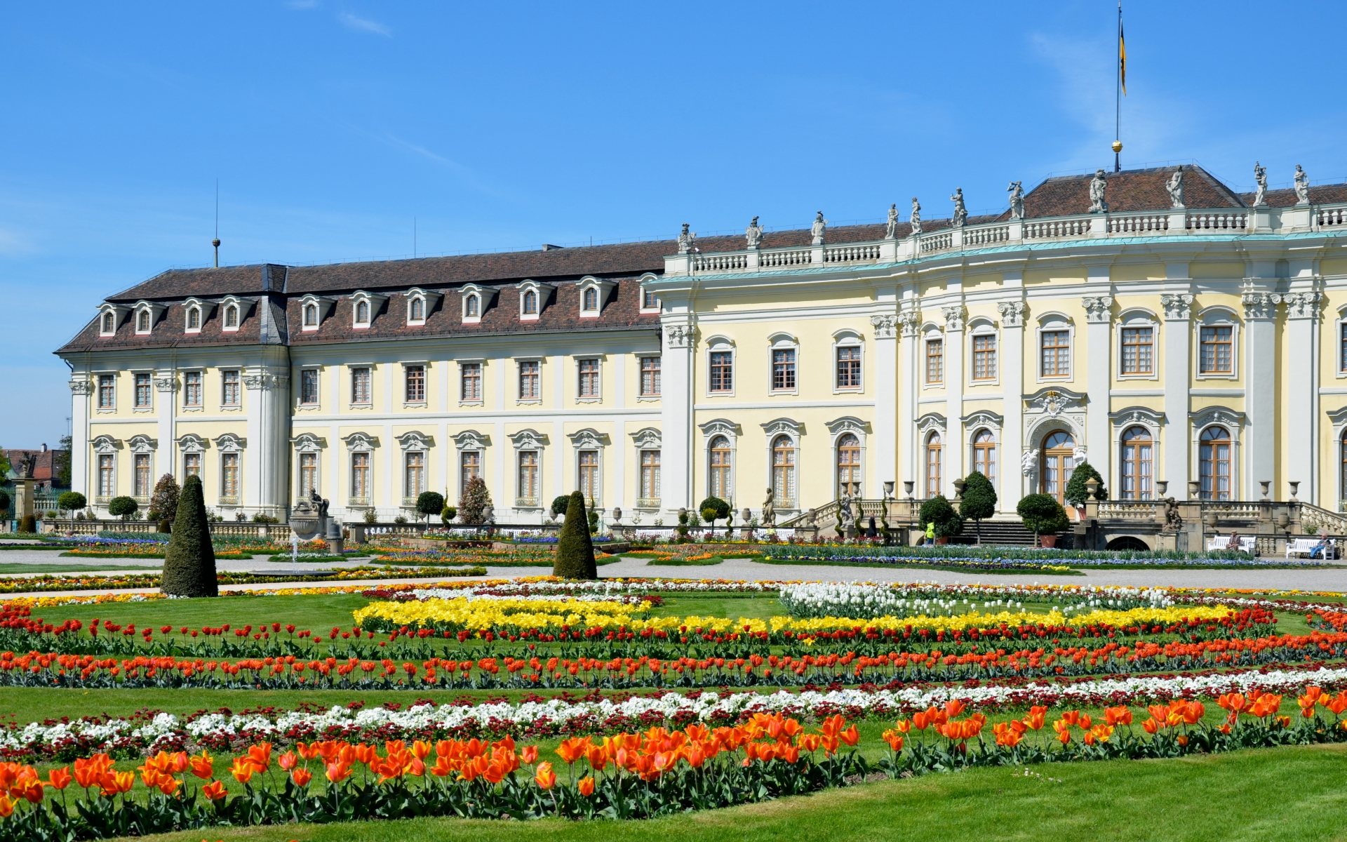 ludwigsburg palace, man made, palaces