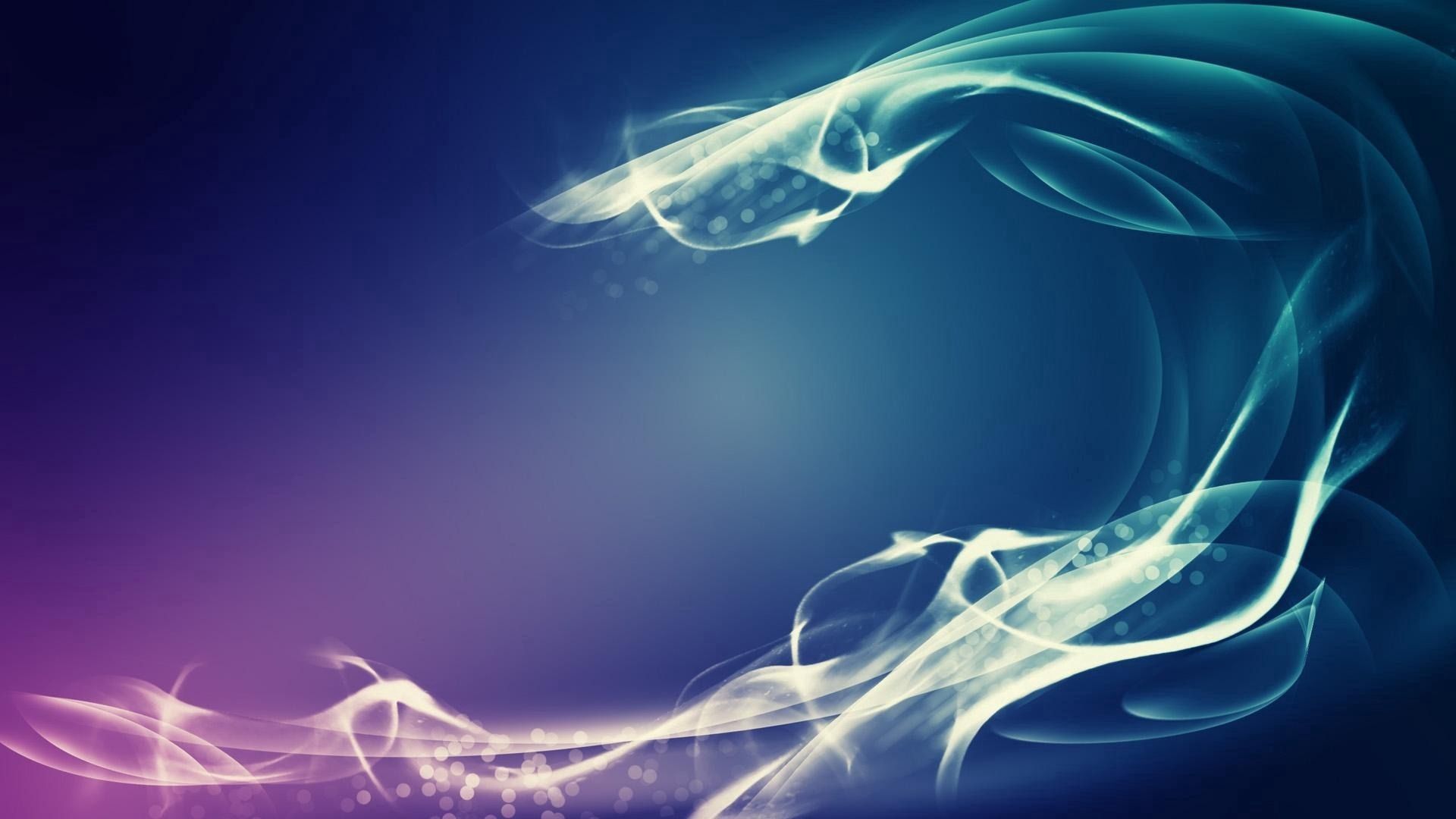 Download mobile wallpaper Wave, Line, Light Coloured, Smoke, Light, Abstract for free.