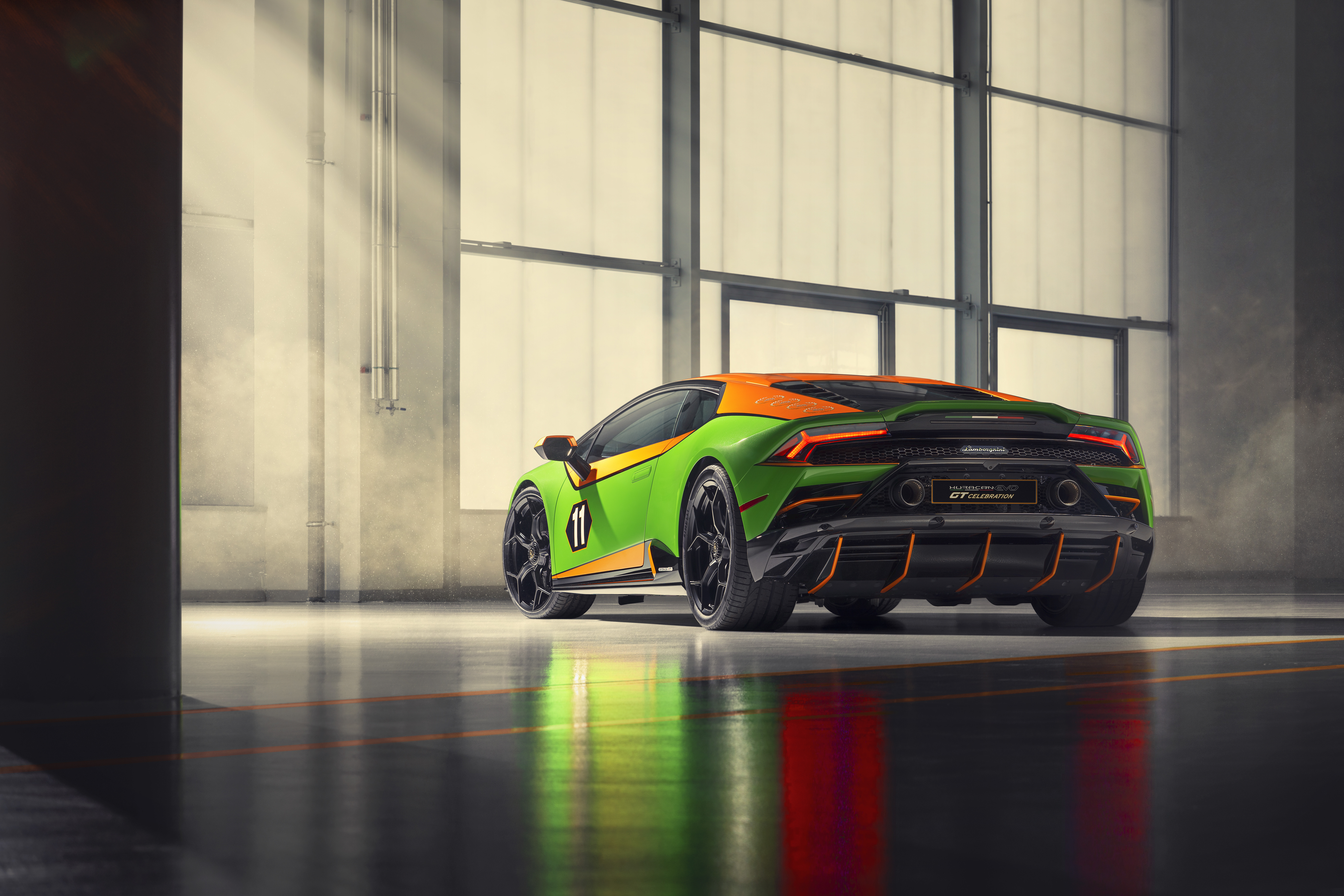 Laden Sie Feier Des Lamborghini Huracán Evo Gt HD-Desktop-Hintergründe herunter