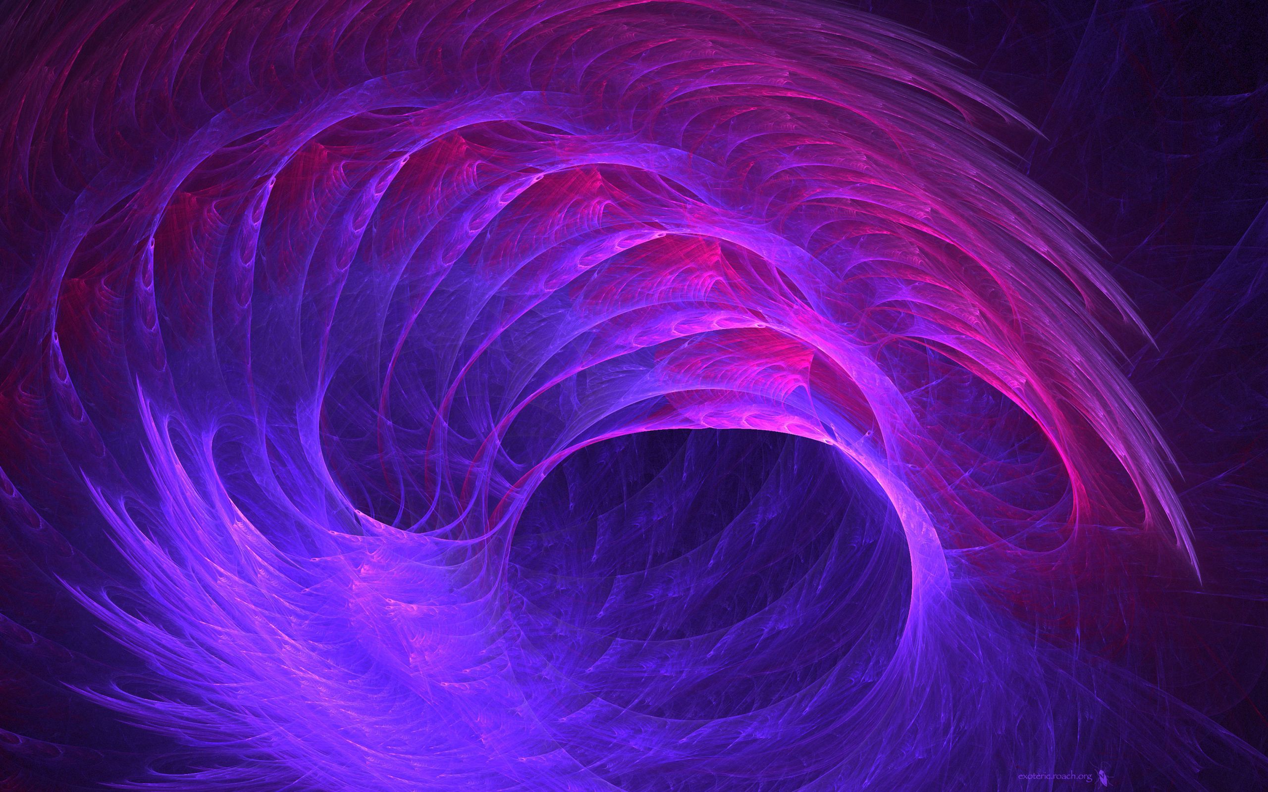 abstract, shining, light, bright, light coloured, rotation, spiral Panoramic Wallpaper