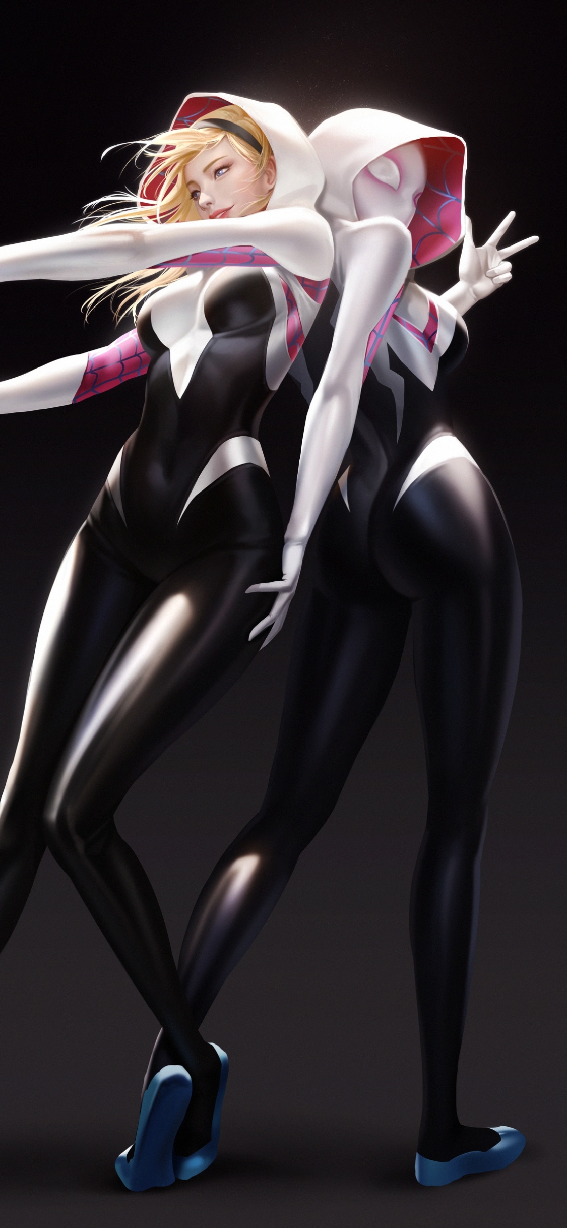 Download mobile wallpaper Blonde, Comics, Gwen Stacy, Spider Gwen for free.