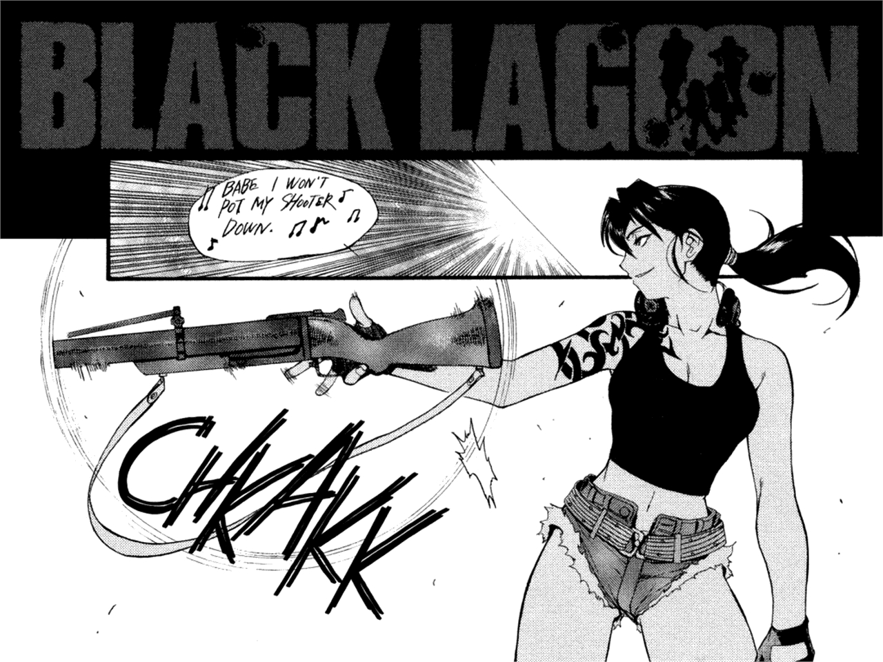 Handy-Wallpaper Animes, Black Lagoon kostenlos herunterladen.