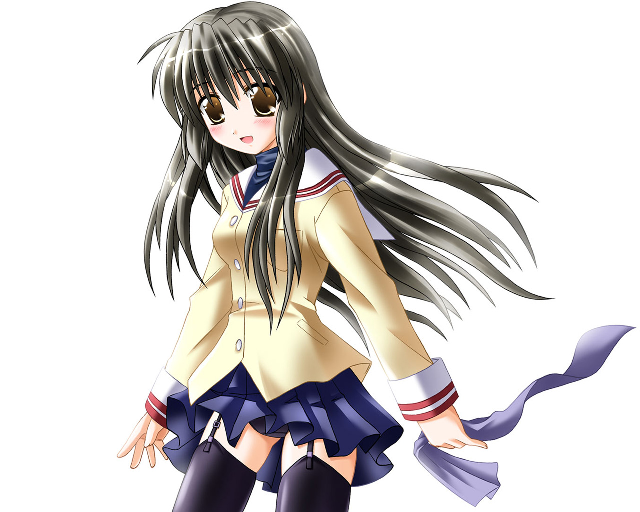 Handy-Wallpaper Animes, Clannad, Tomoyo Sakagami kostenlos herunterladen.