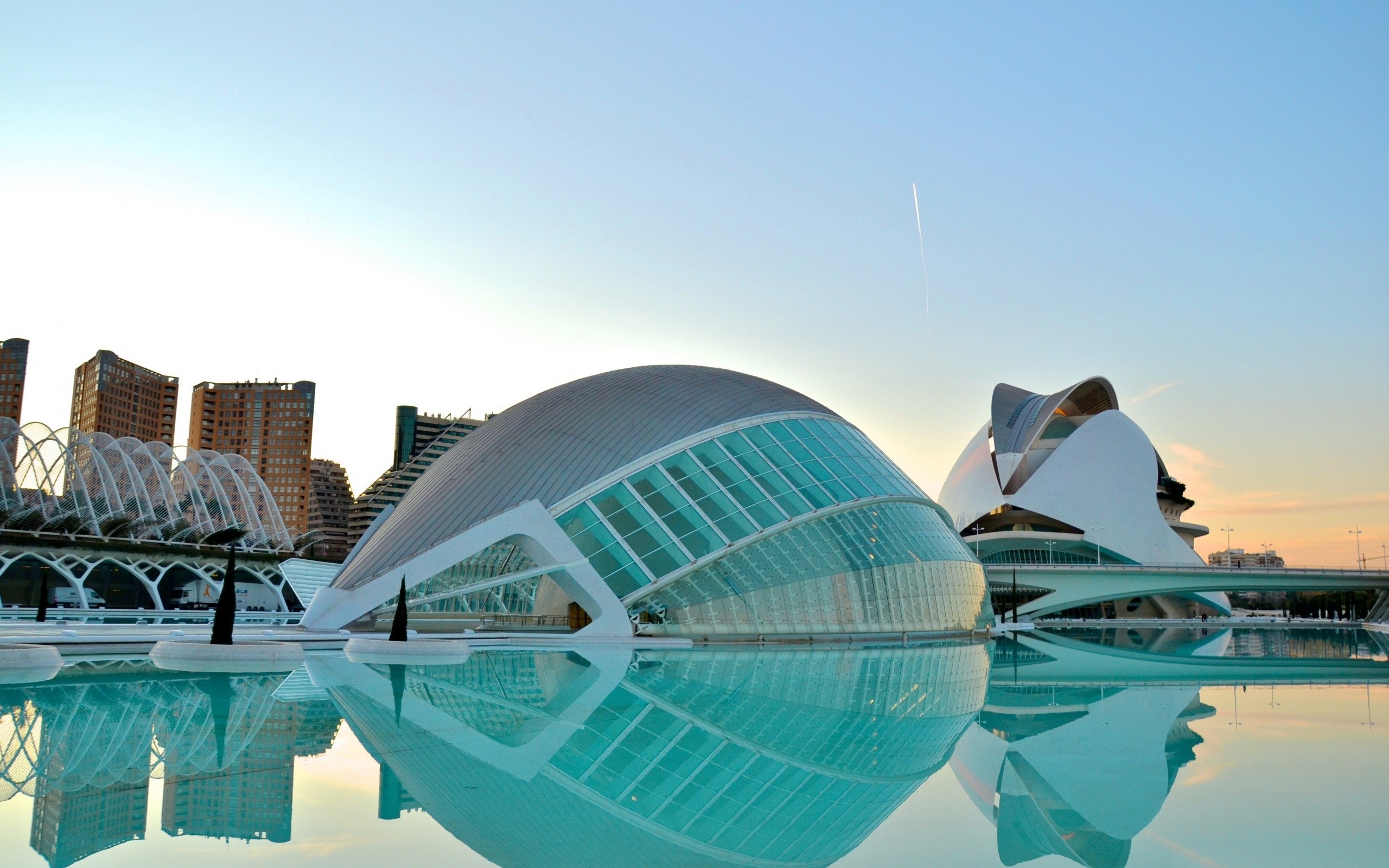 Download mobile wallpaper Man Made, City Of Arts And Sciences for free.