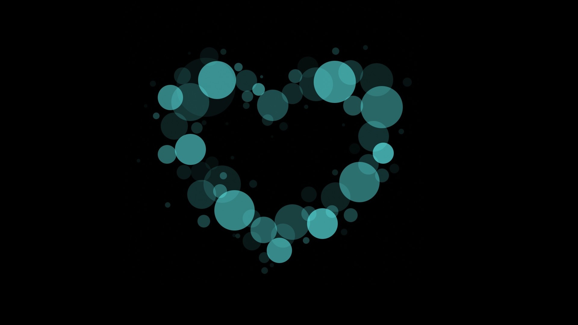 Download mobile wallpaper Heart, Artistic, Dots for free.
