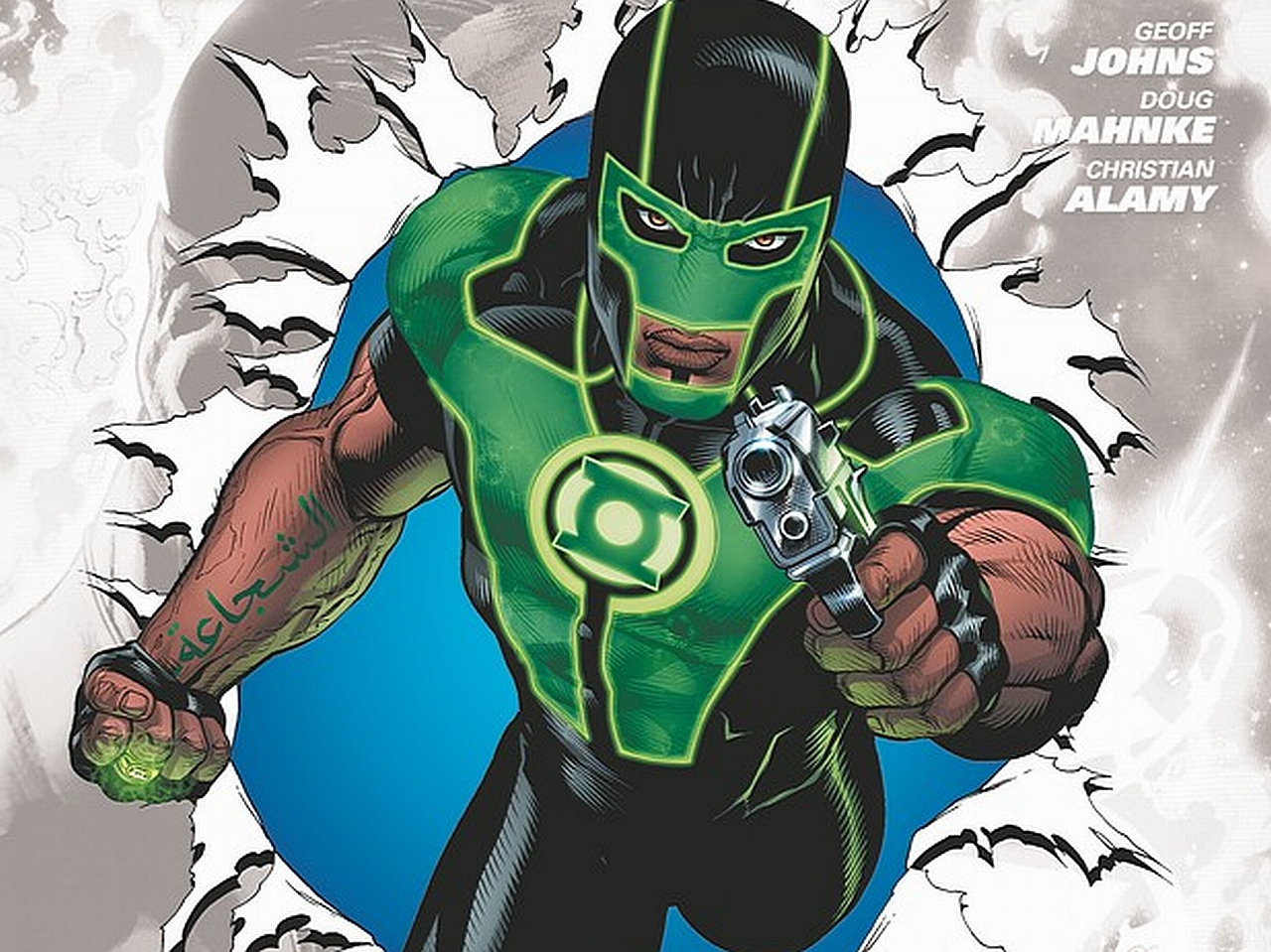 Download mobile wallpaper Green Lantern, Comics, Simon Baz for free.