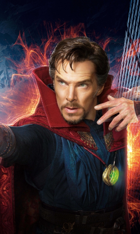 Download mobile wallpaper Benedict Cumberbatch, Movie, Doctor Strange for free.