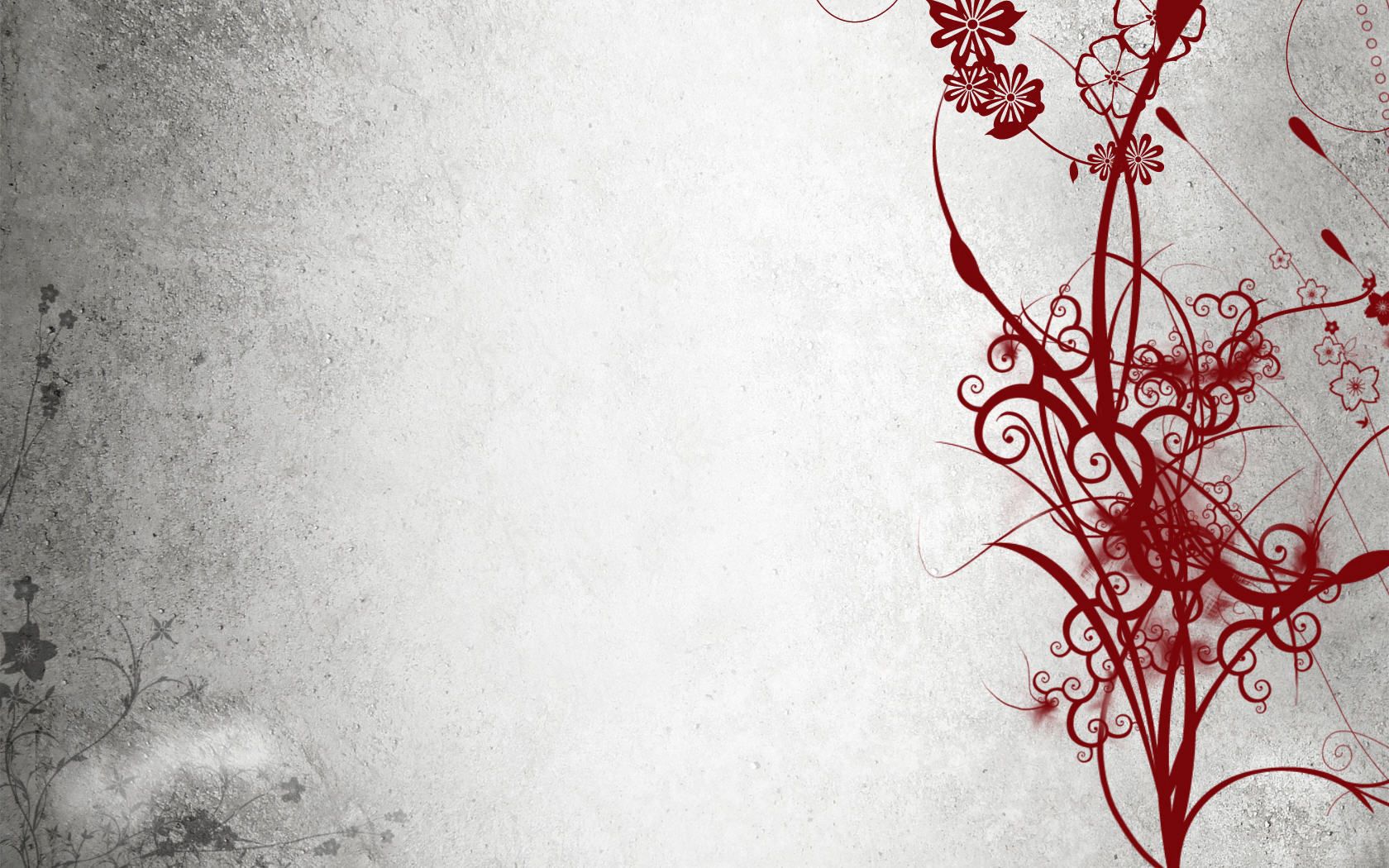 abstract, black, white, red, vector Panoramic Wallpaper
