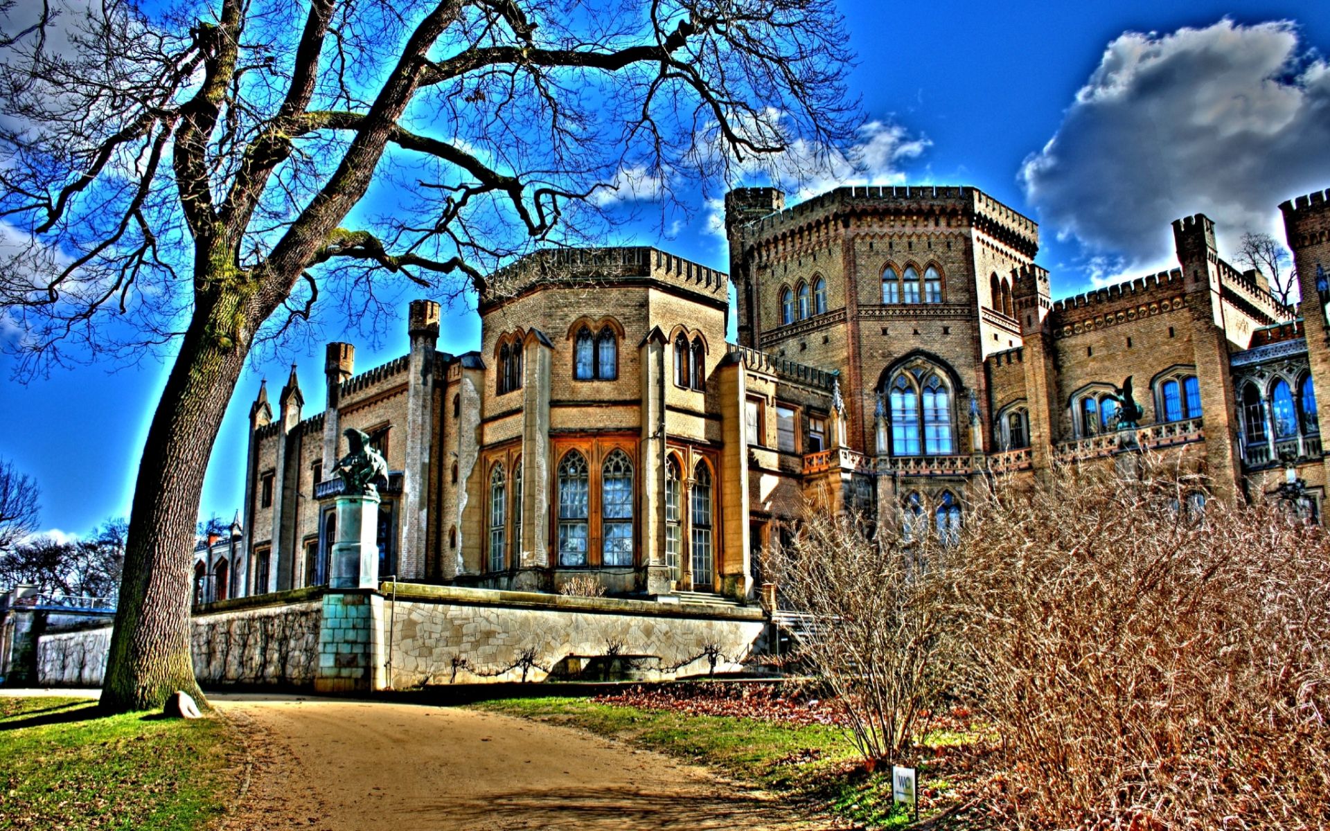 Download mobile wallpaper Babelsberg Palace, Palaces, Man Made for free.