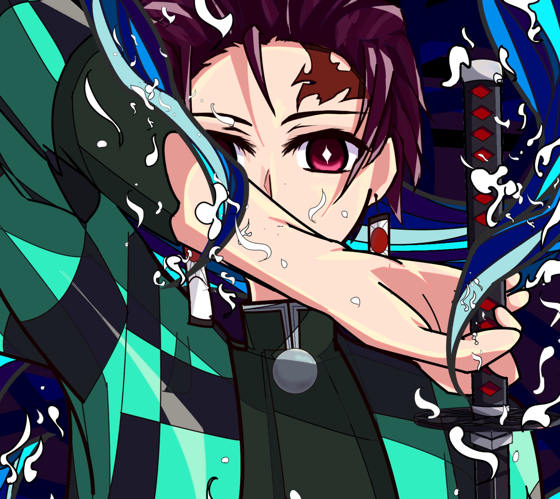 Descarga gratuita de fondo de pantalla para móvil de Animado, Demon Slayer: Kimetsu No Yaiba, Tanjiro Kamado.