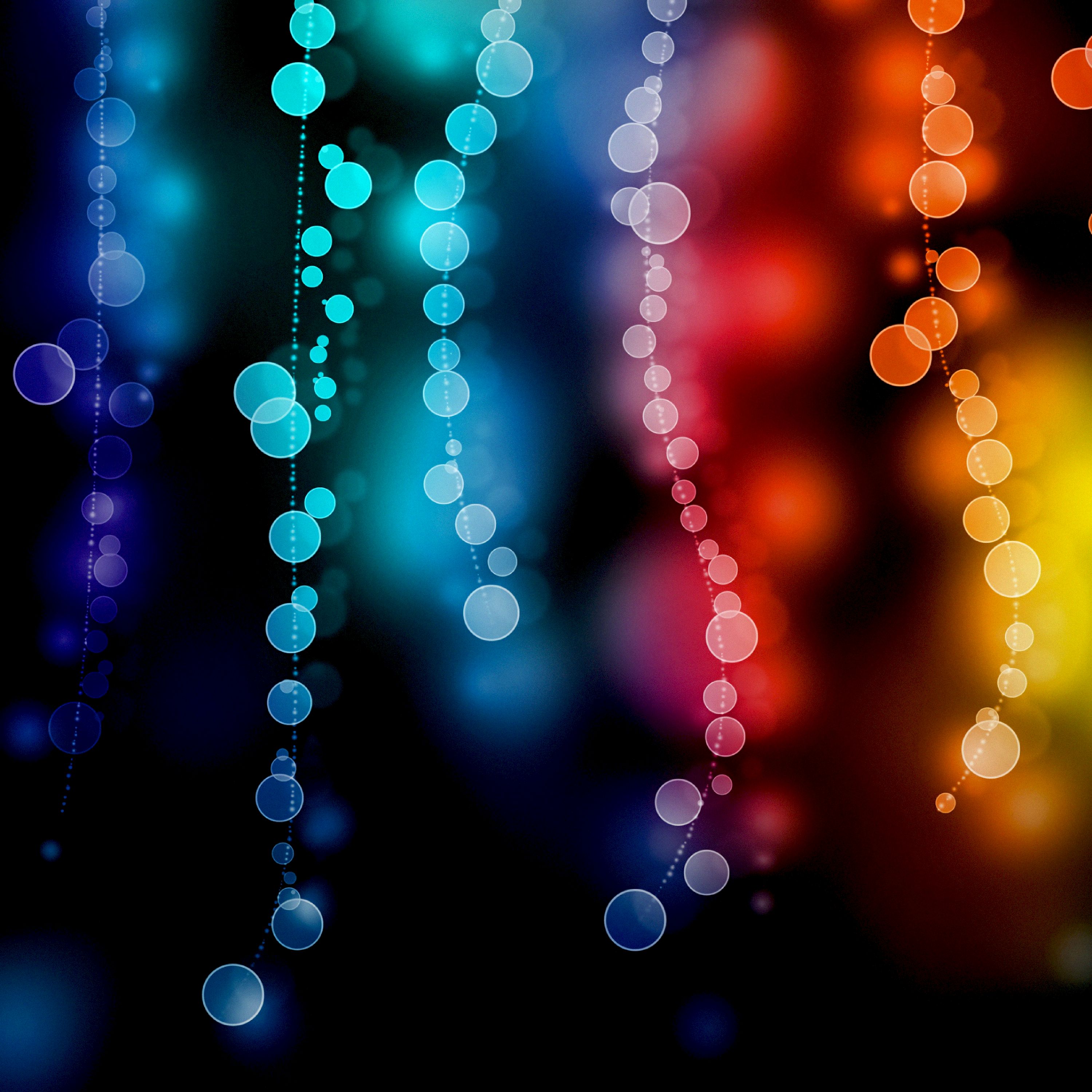 Cool Wallpapers bokeh, abstract, motley, glare, circles, multicolored, blur, smooth, boquet