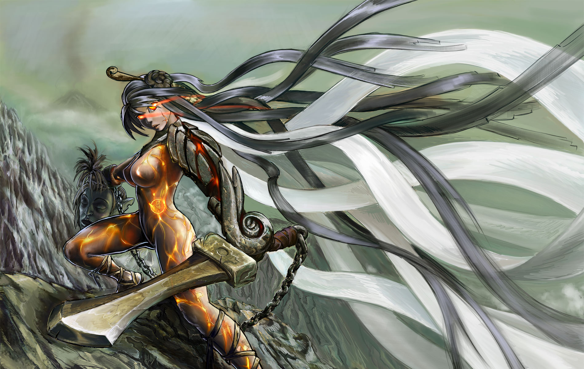 Download mobile wallpaper Fantasy, Women Warrior for free.