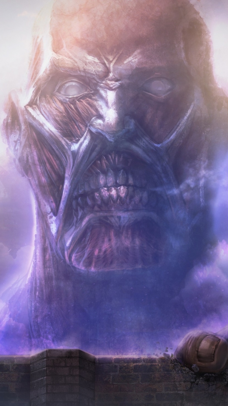Download mobile wallpaper Anime, Attack On Titan, Colossal Titan for free.