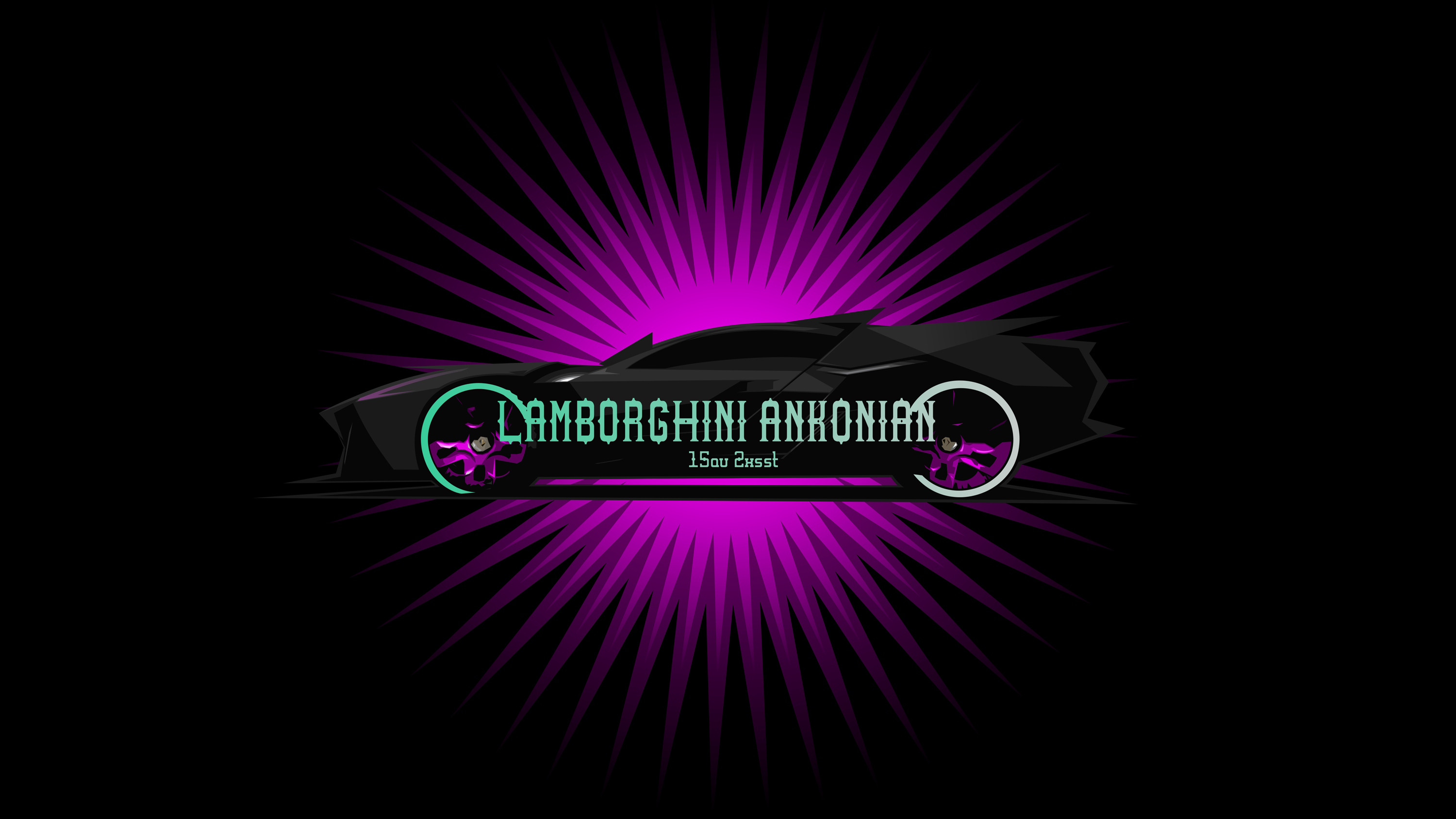 Download mobile wallpaper Lamborghini, Car, Futuristic, Vehicles, Black Car, Lamborghini Ankonian for free.