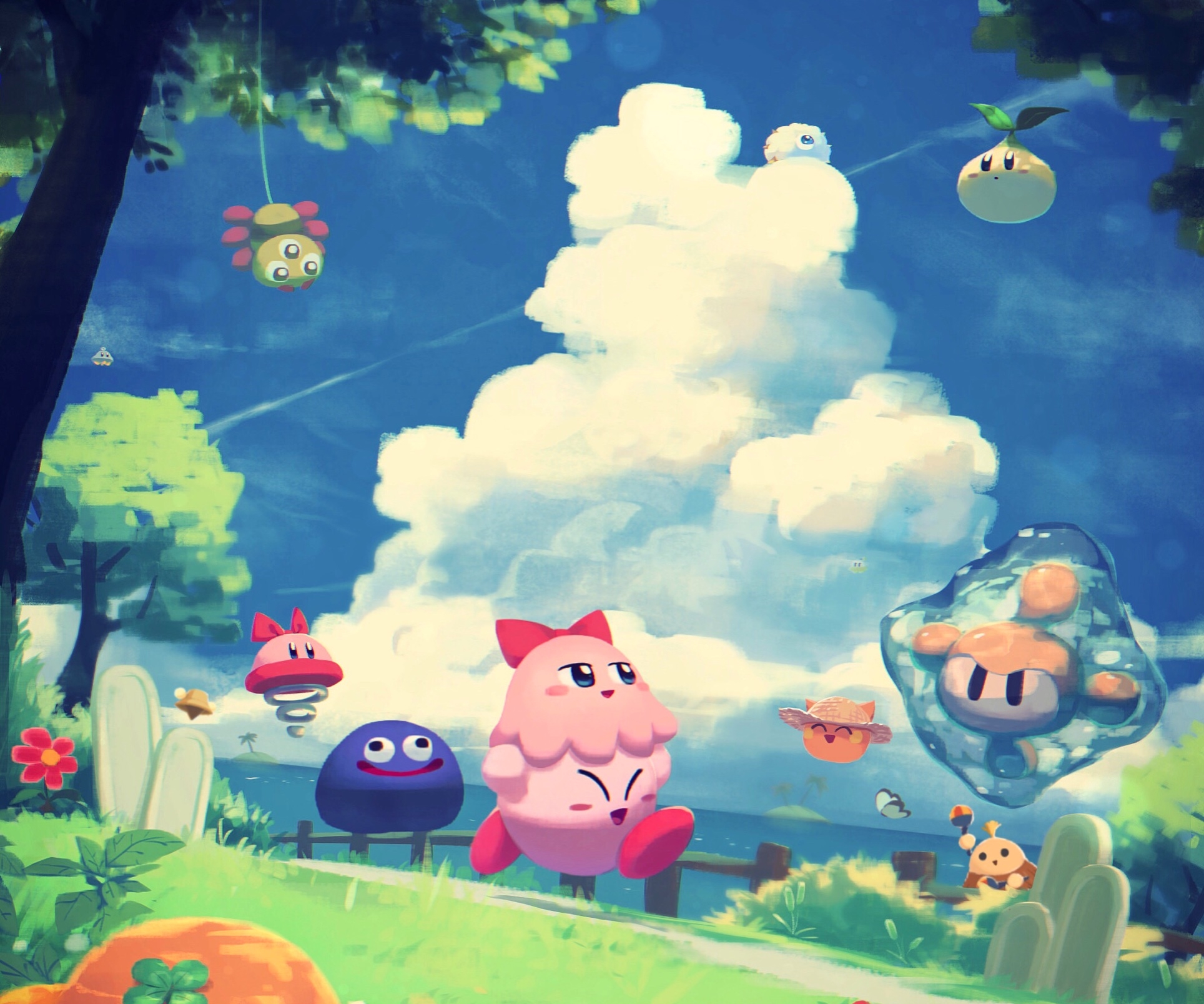 Baixar papel de parede para celular de Videogame, Kirby gratuito.