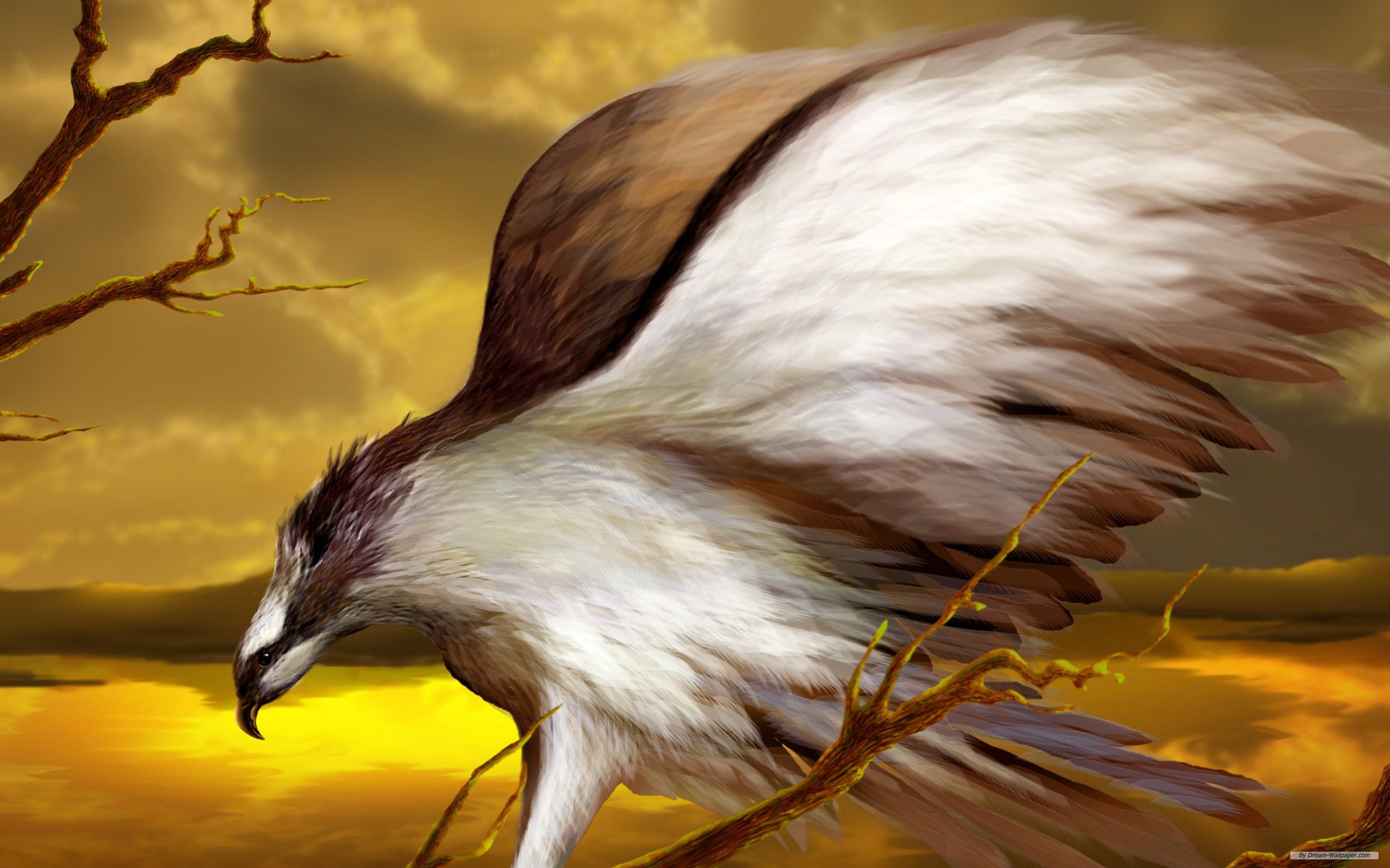 Free download wallpaper Bird, Animal, Artistic on your PC desktop