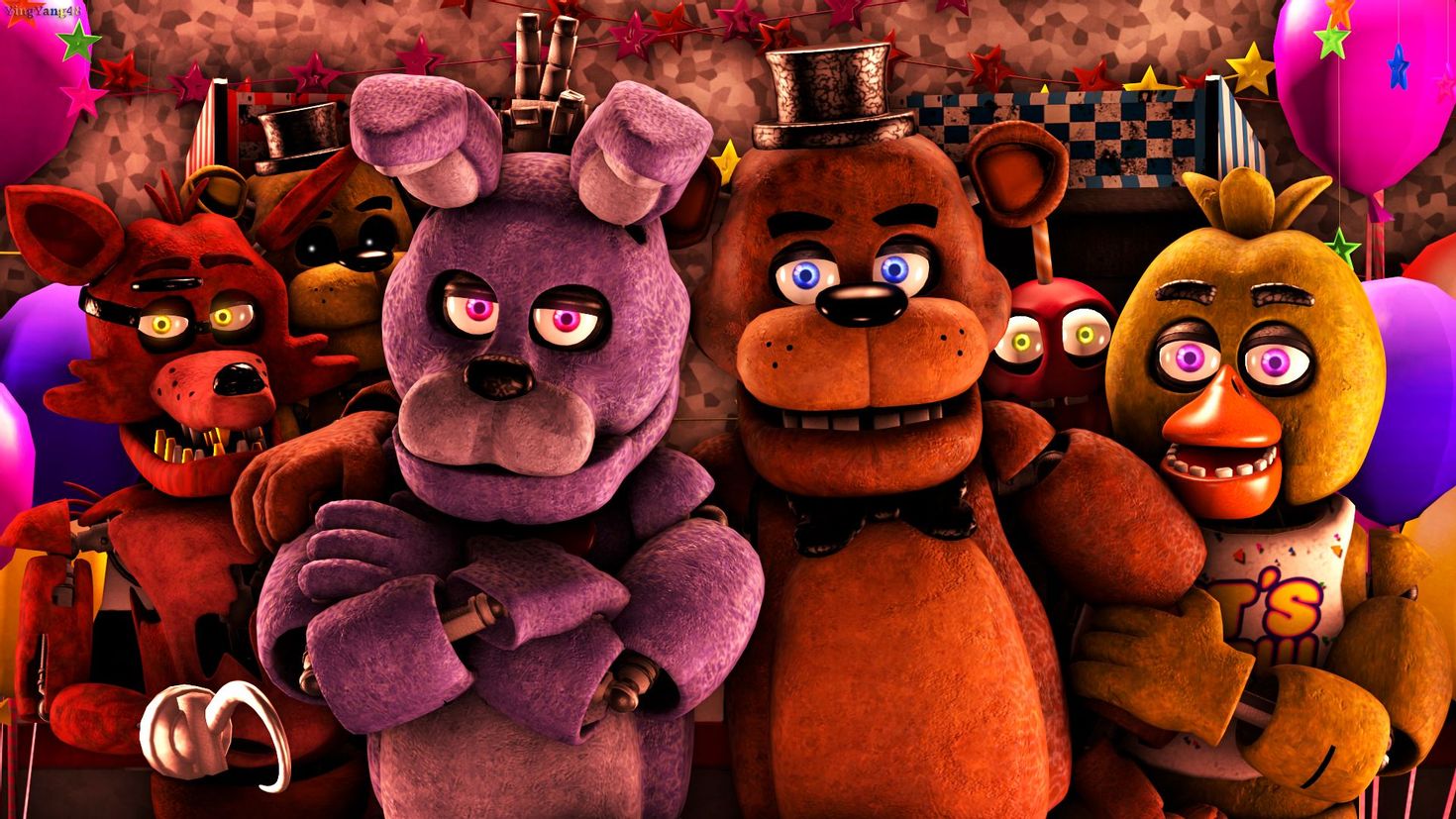 Fonds d'écran Five Nights At Freddy's pour PC, télécharger gratuitement